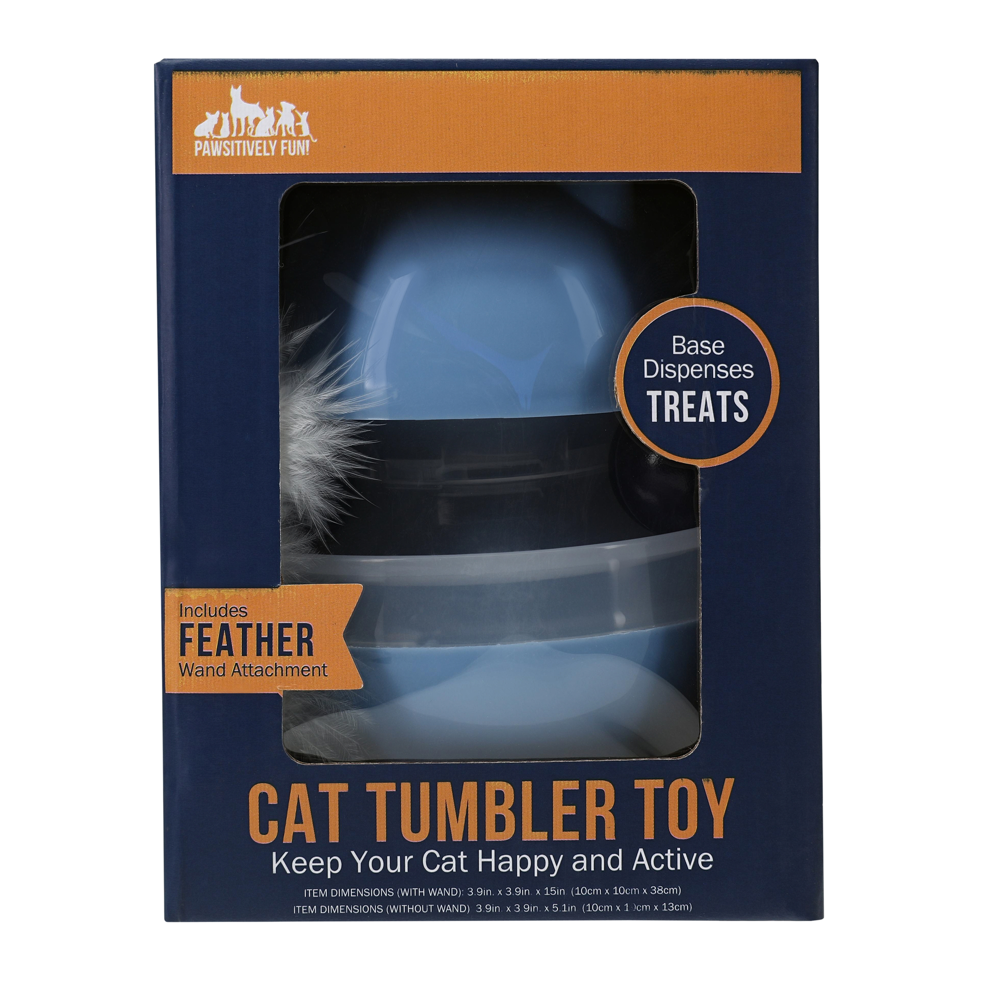Treat-Dispensing Cat Tumbler Toy