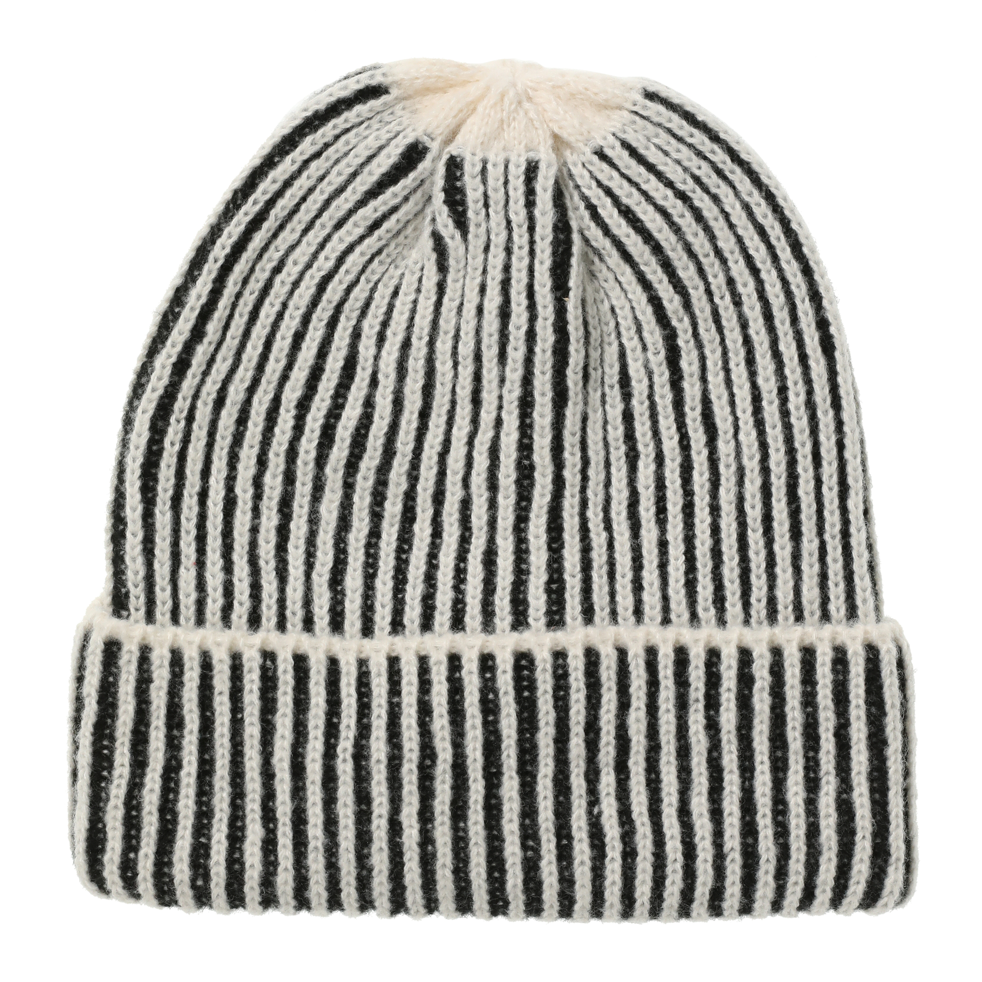 Brioche Ribbed Knit Beanie