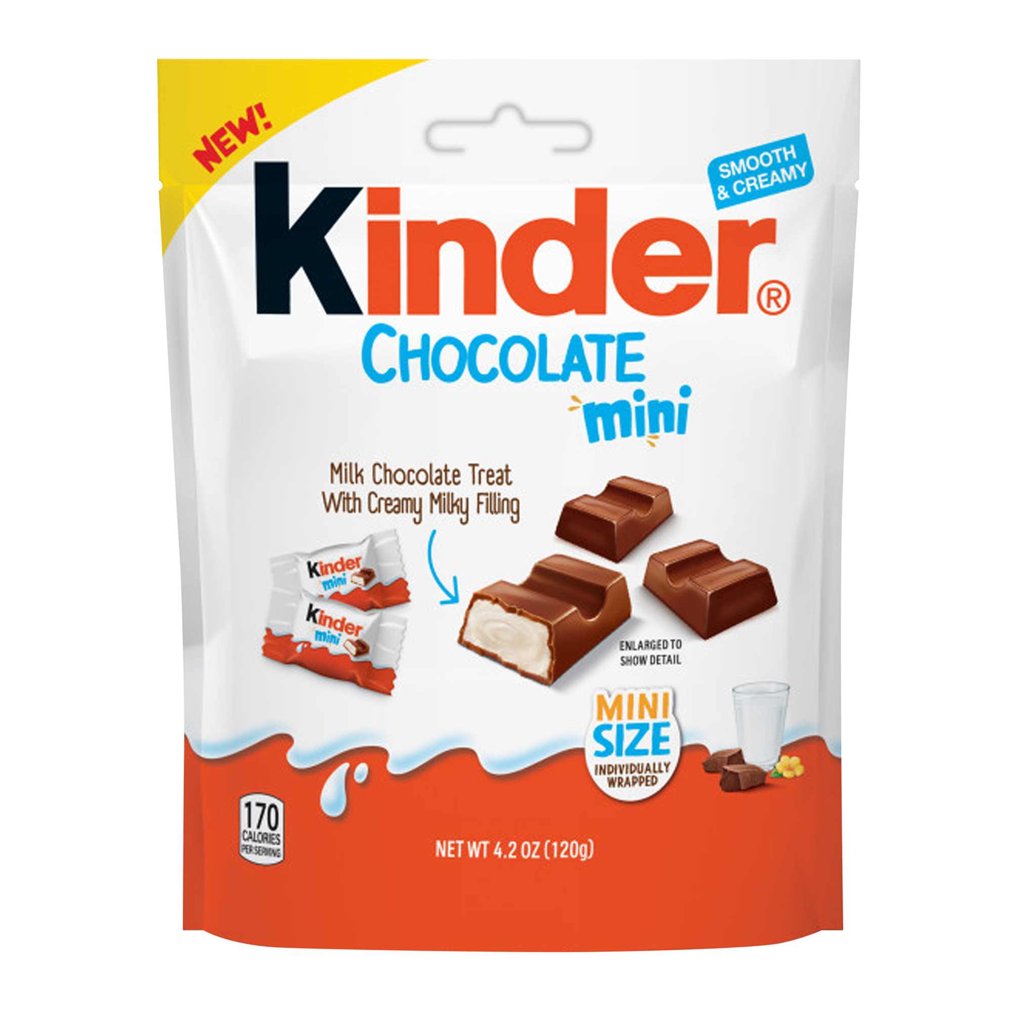 Kinder® Chocolate Mini Bars With Creamy Milk Filling 4.2oz