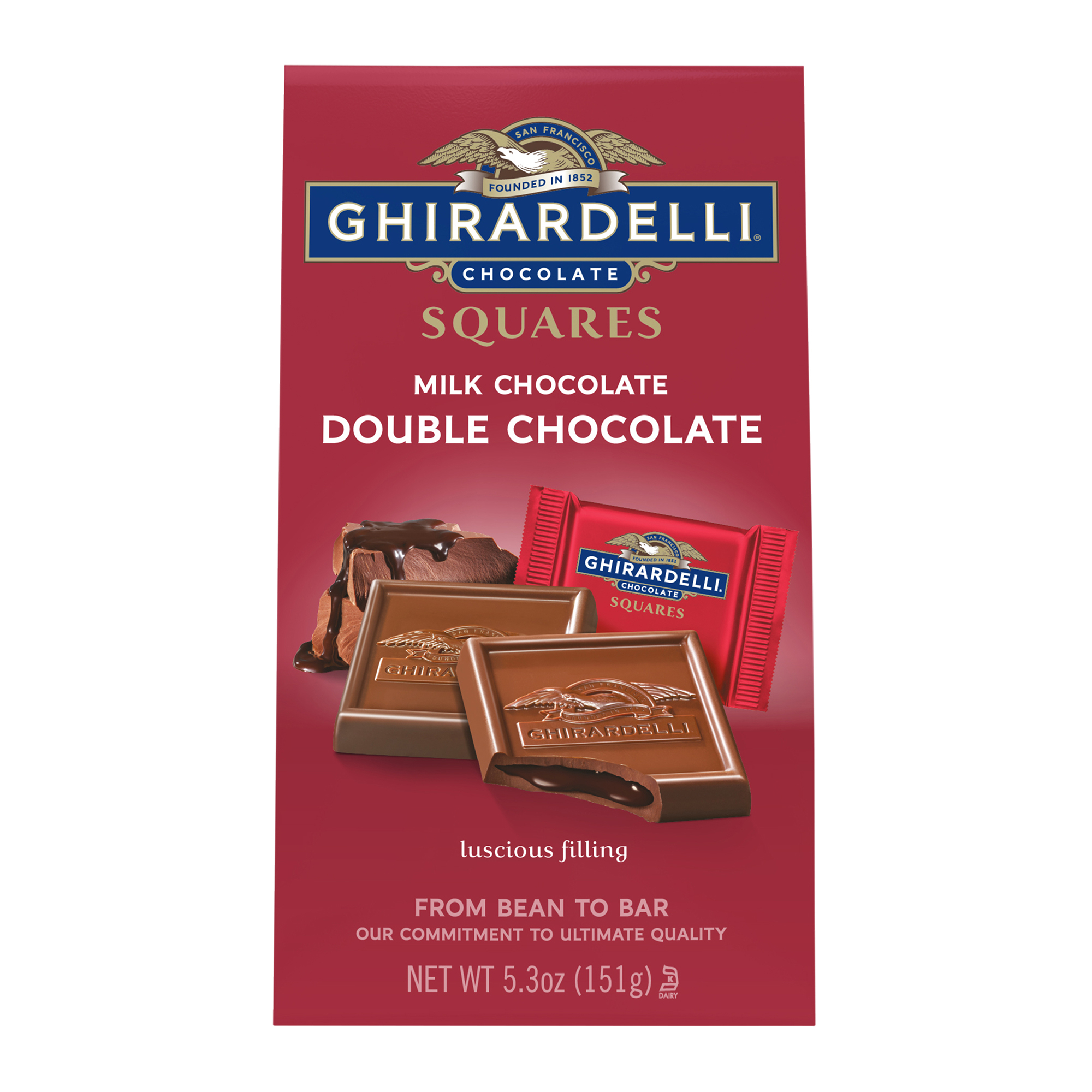 Ghiradelli® Double Chocolate Squares 5.3oz