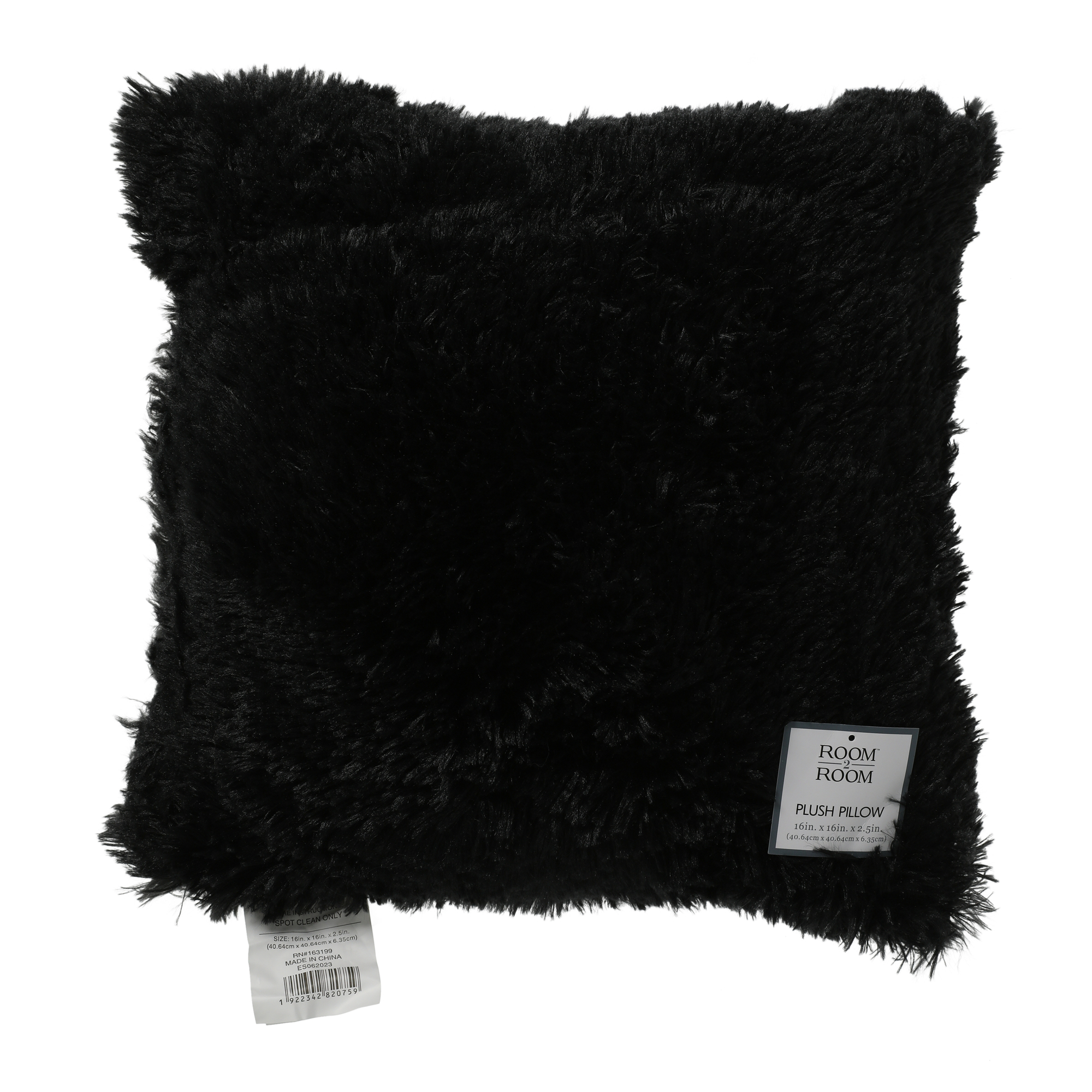Faux Fur Pillow 16in