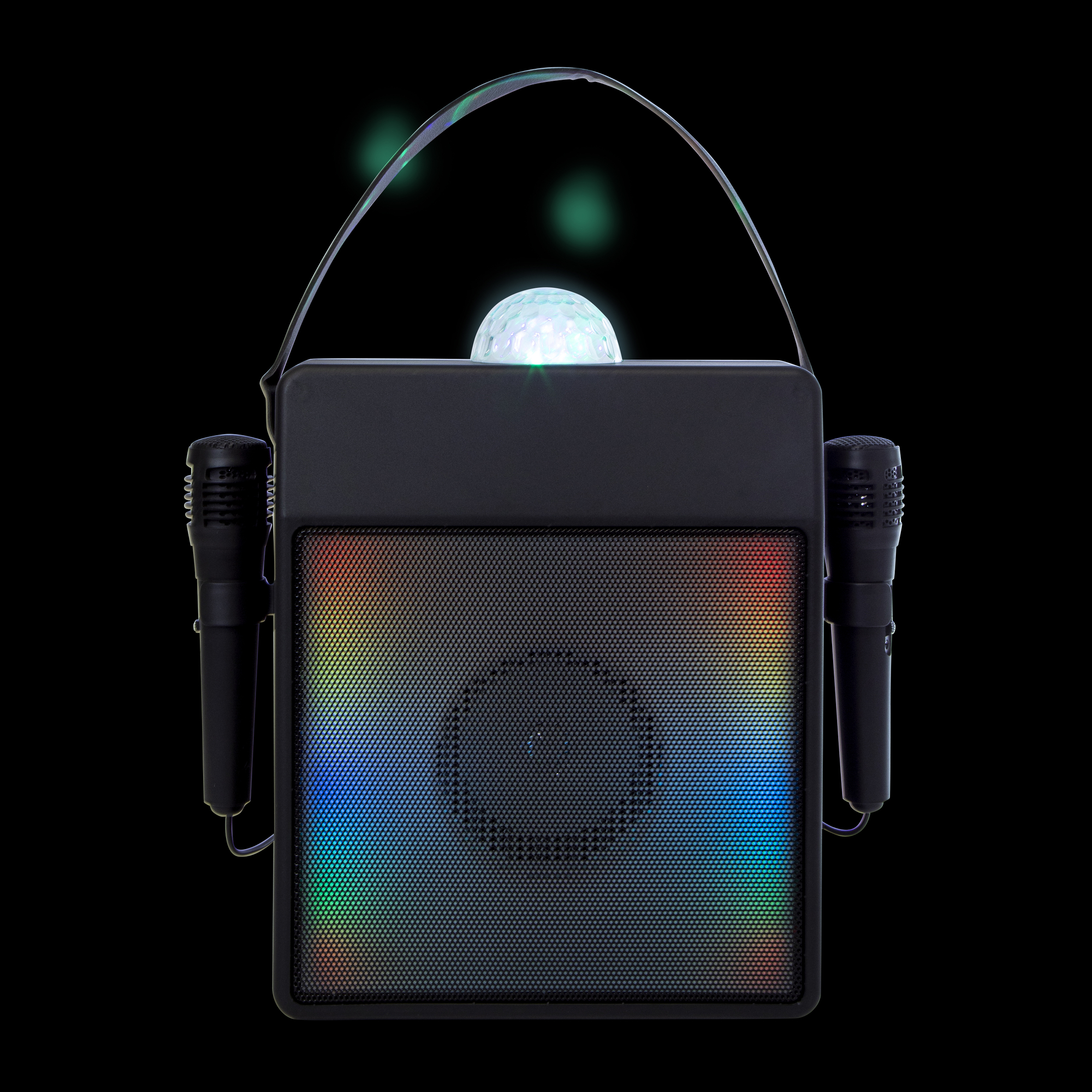 LED Bluetooth® Wireless Karaoke Speaker With 2 Microphones