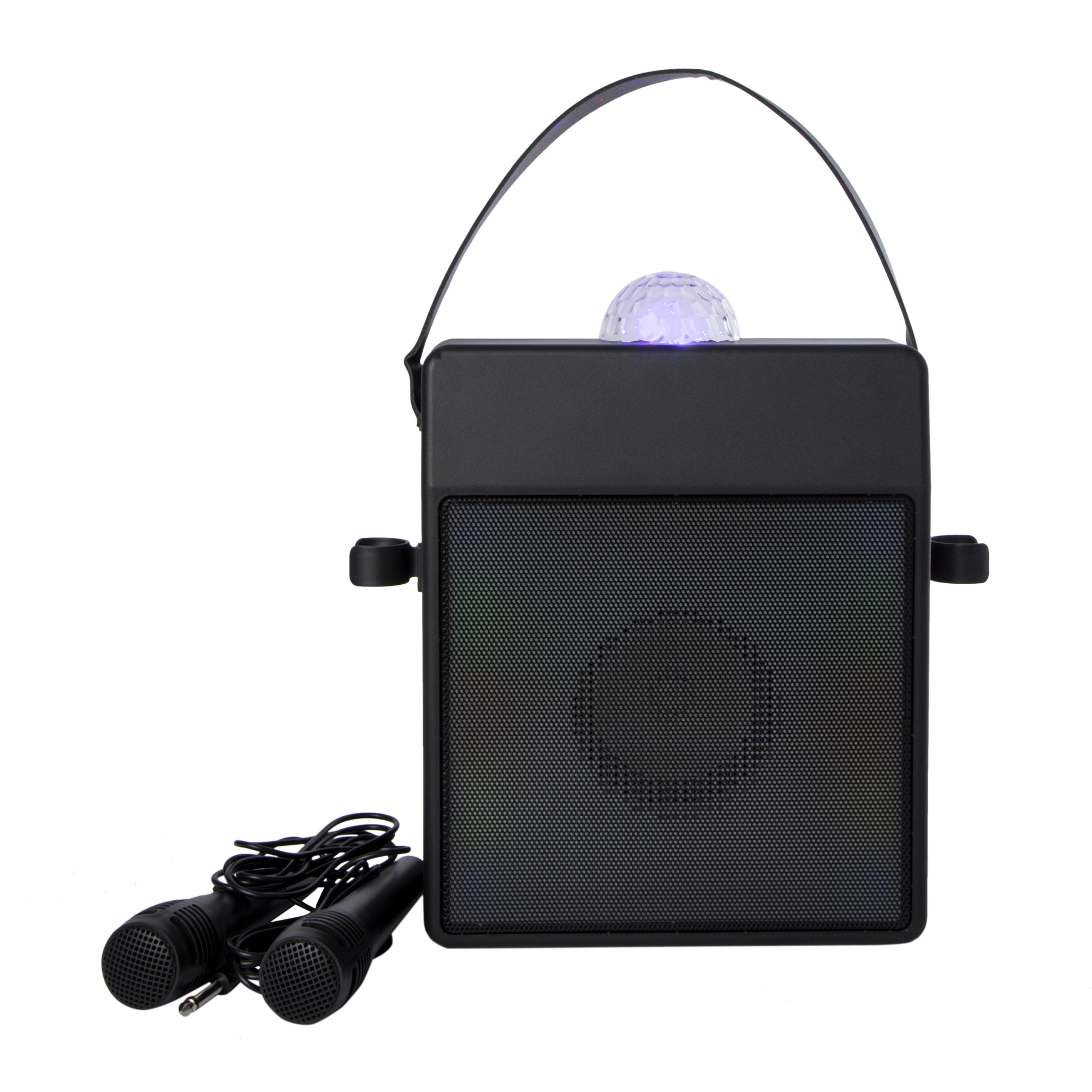 LED Bluetooth® Wireless Karaoke Speaker With 2 Microphones