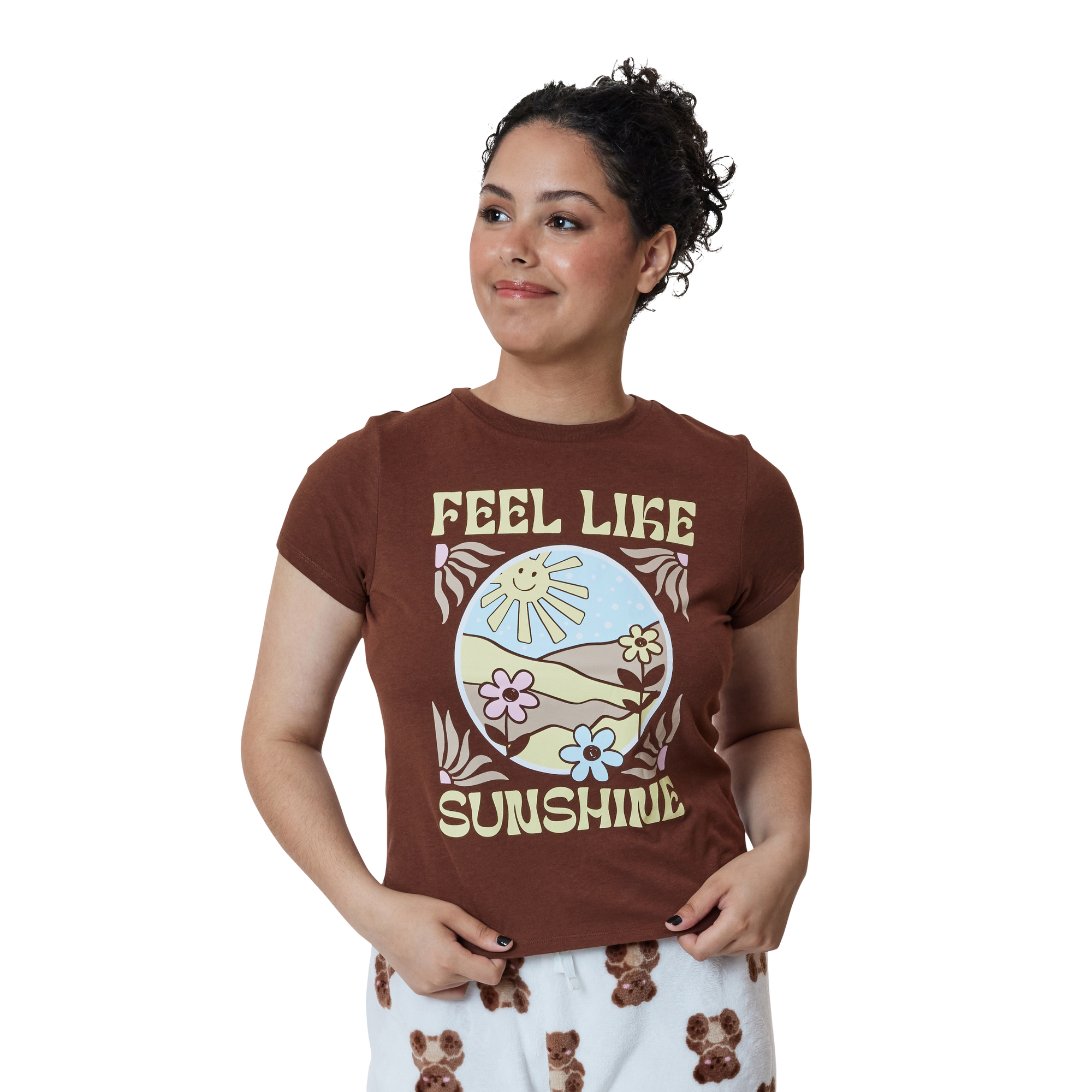 Juniors ‘Feel Like Sunshine’ Graphic Tee