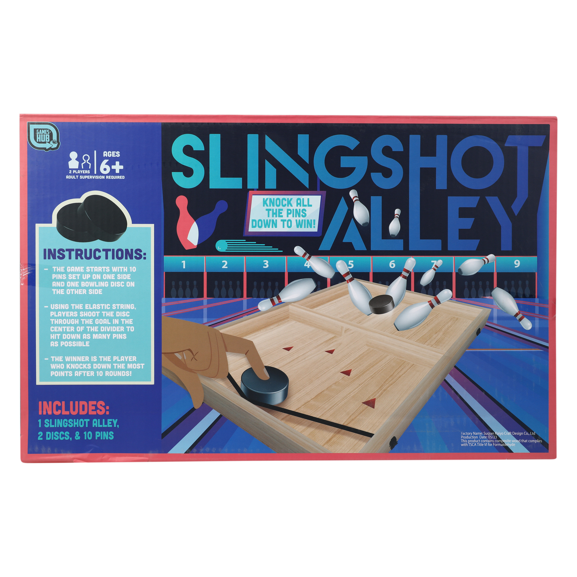 Slingshot Alley Tabletop Game