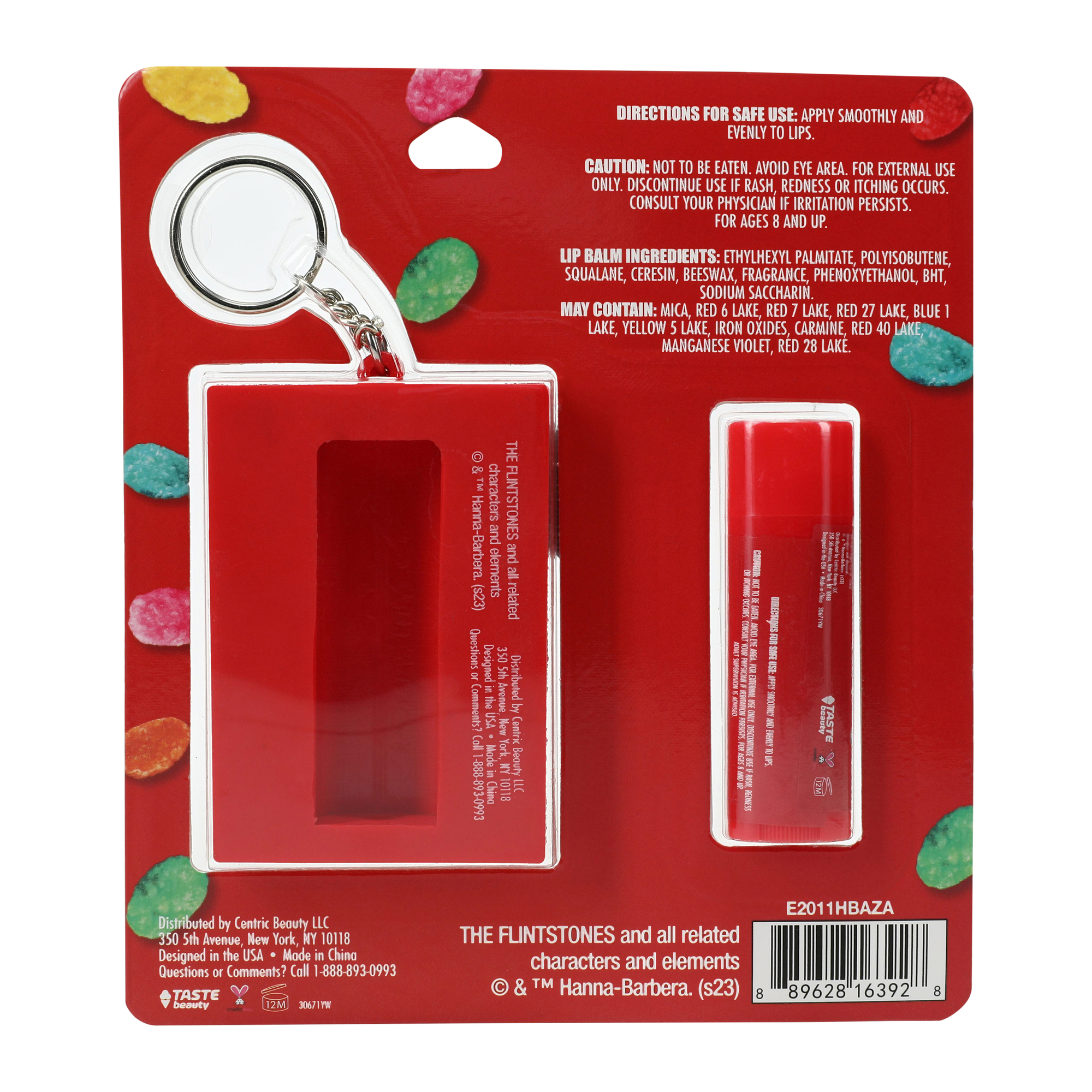 Fruity Pebbles™ Flavored Lip Balm & Keychain