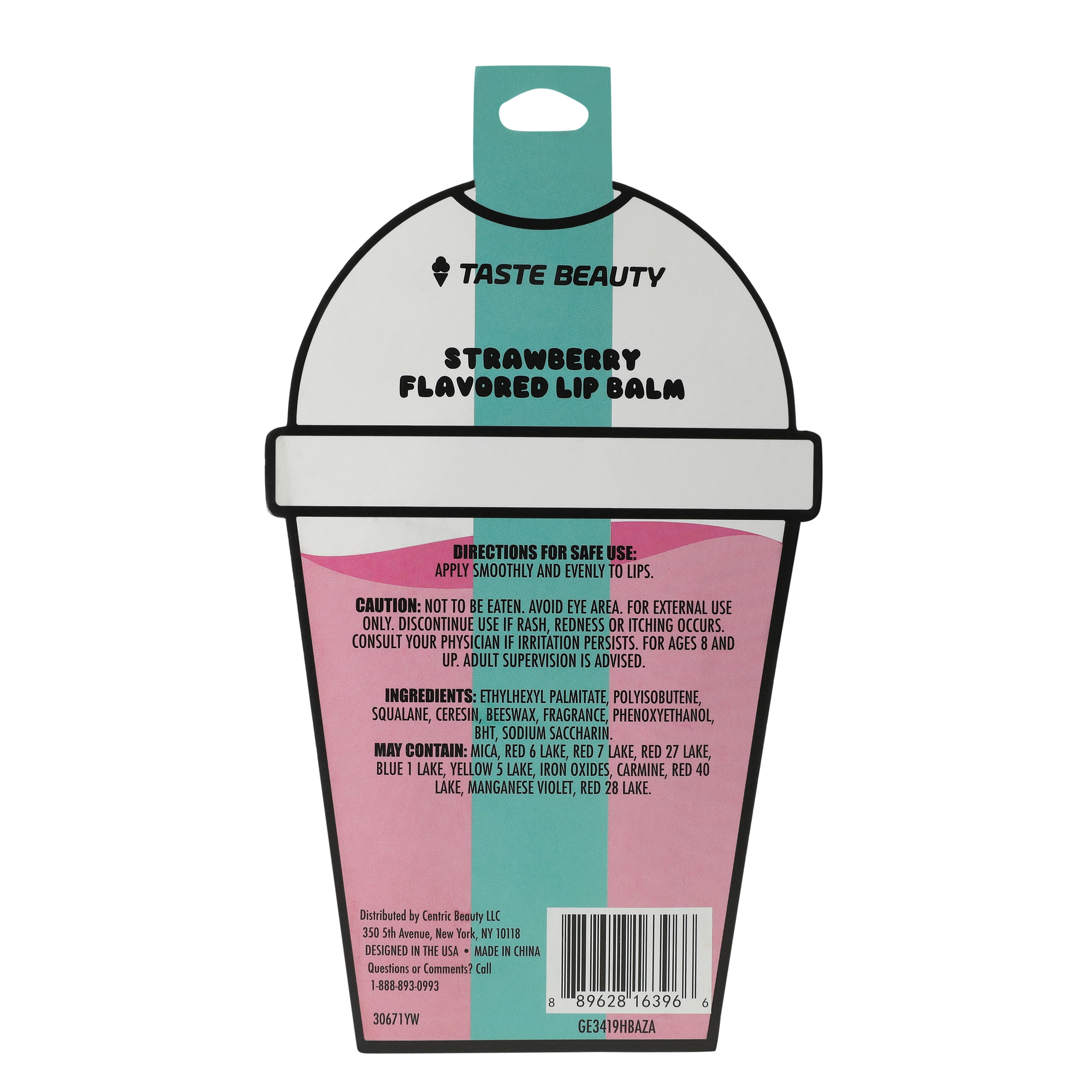 Taste Beauty®® Flavored Boba Tea Lip Balm 0.18oz