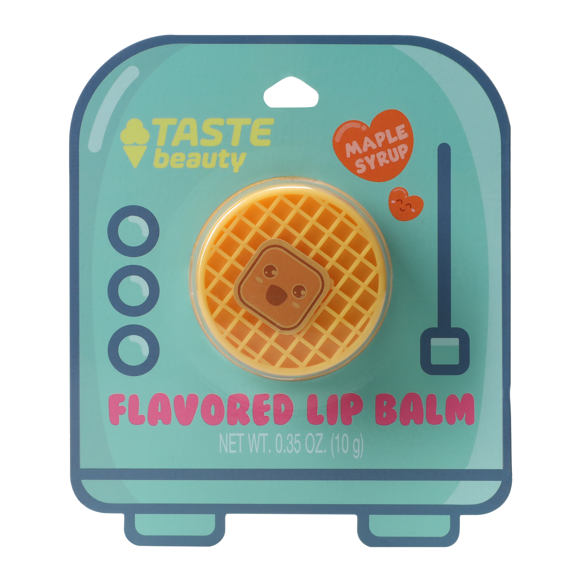Taste Beauty® Flavored Kawaii Waffle Lip Balm 0.35oz - Maple Syrup