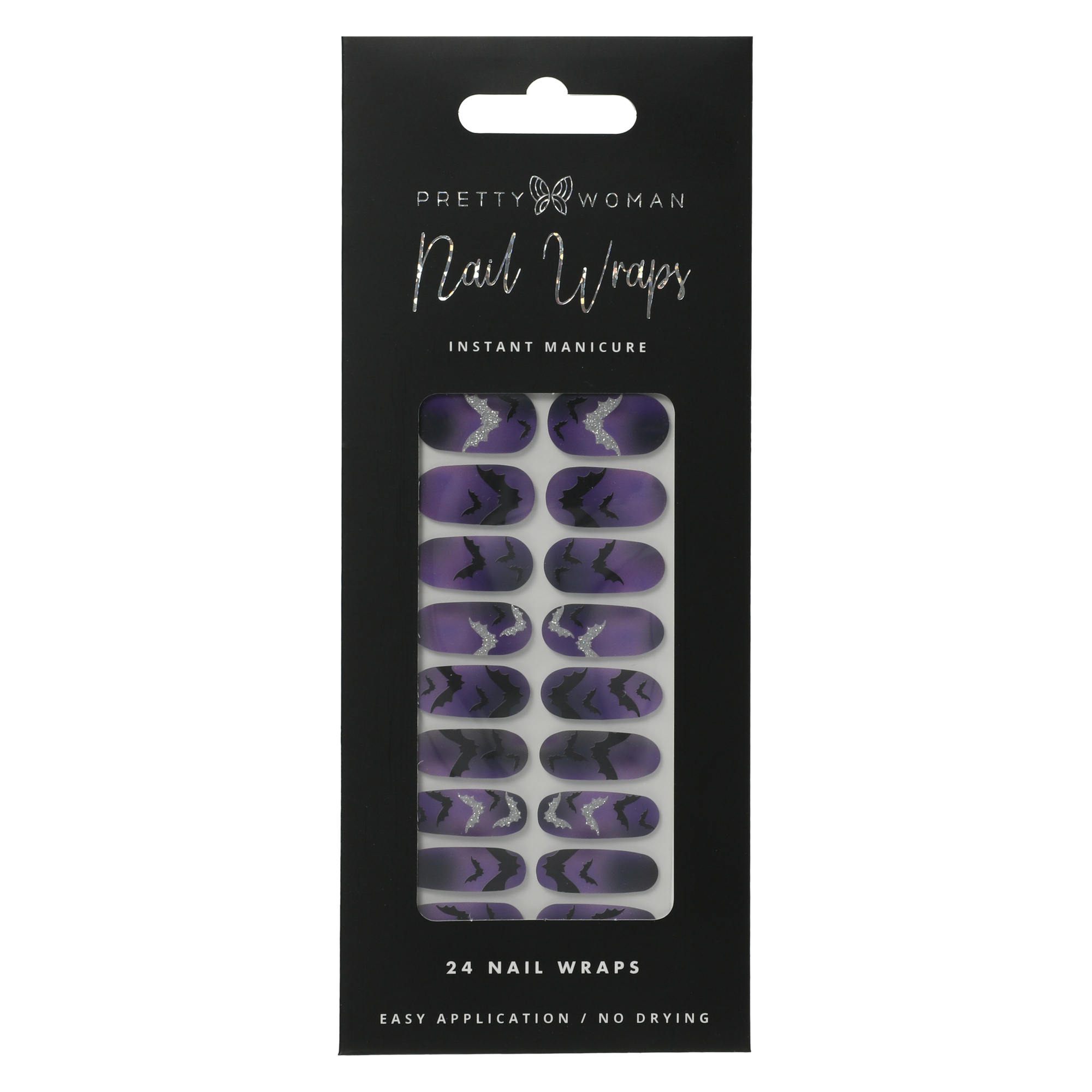Halloween Nail Wraps 24-Piece Set