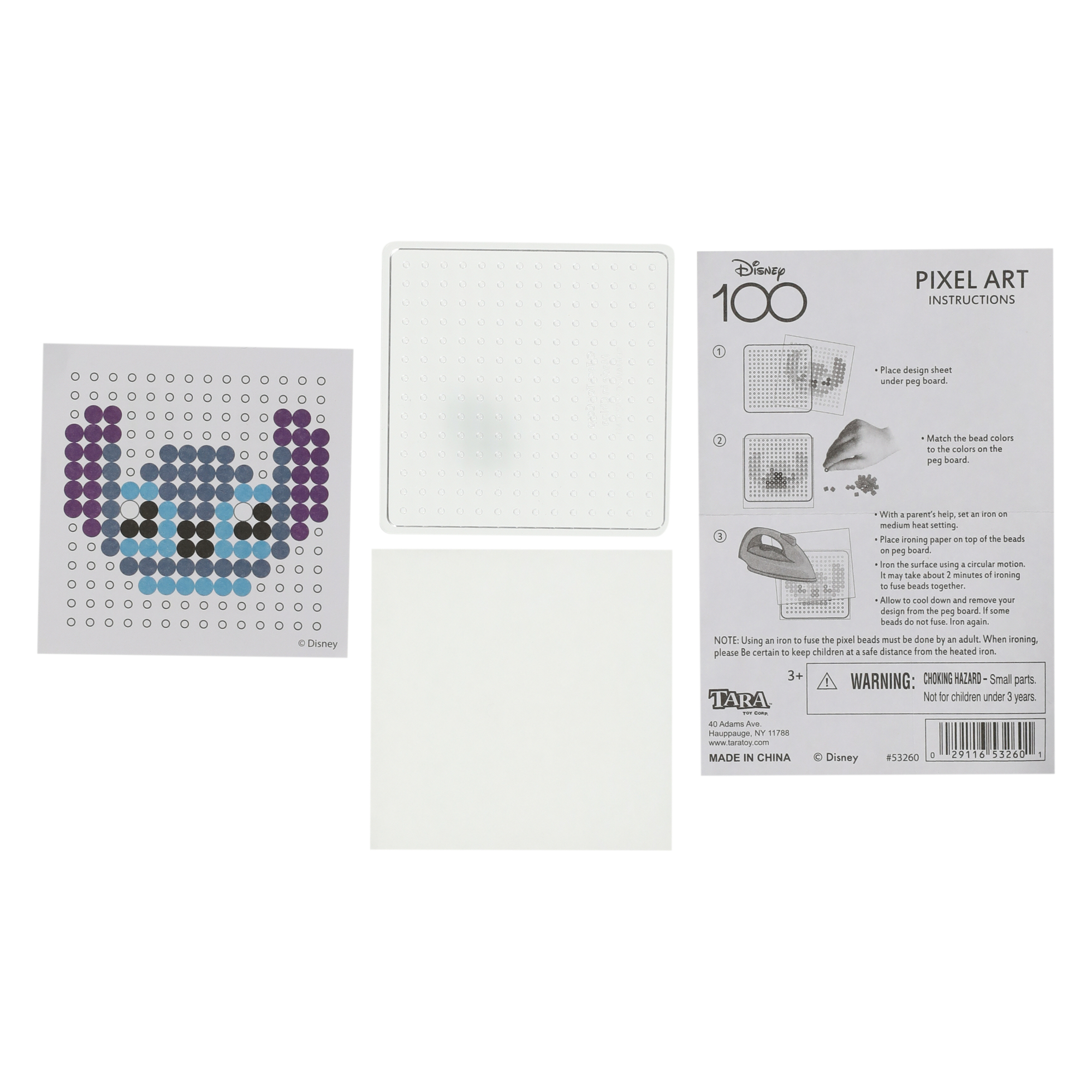Disney 100 Pixel Art Fused Bead Kit