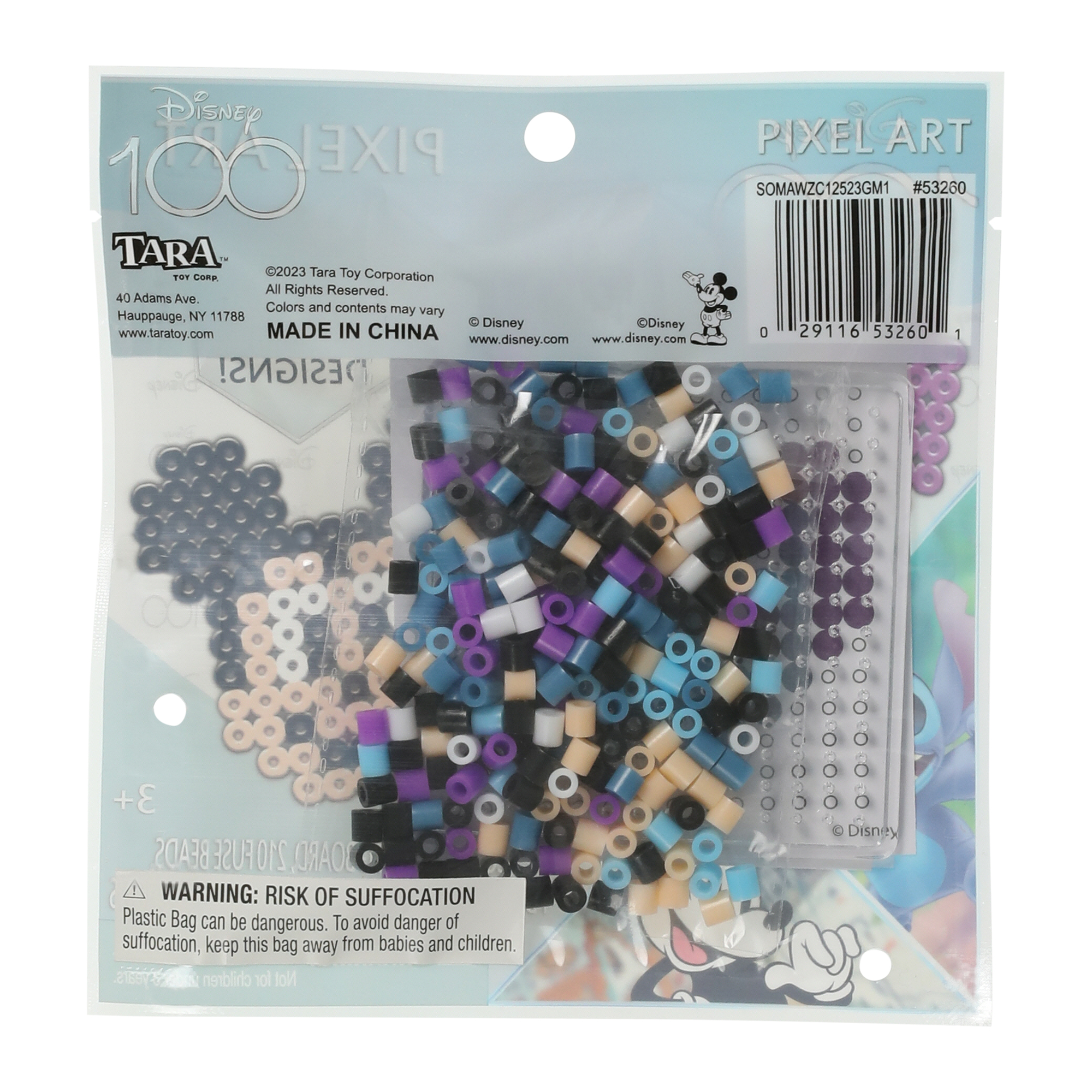 Disney 100 Pixel Art Fused Bead Kit