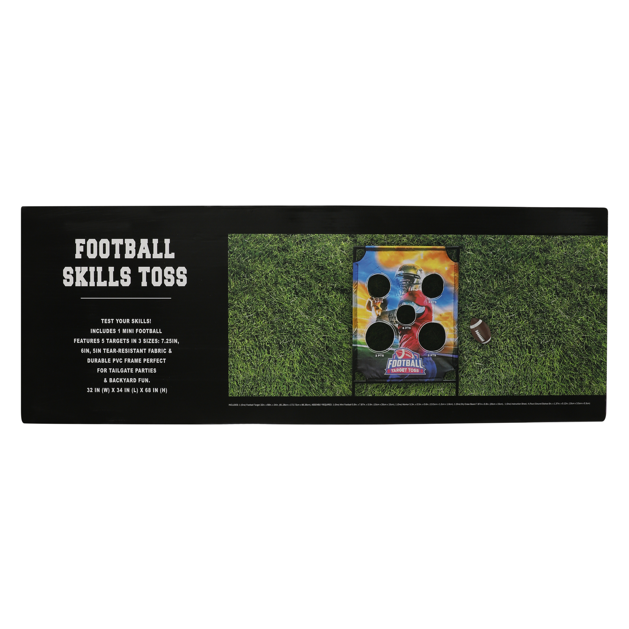 Football Skills Toss Game 5.7ft