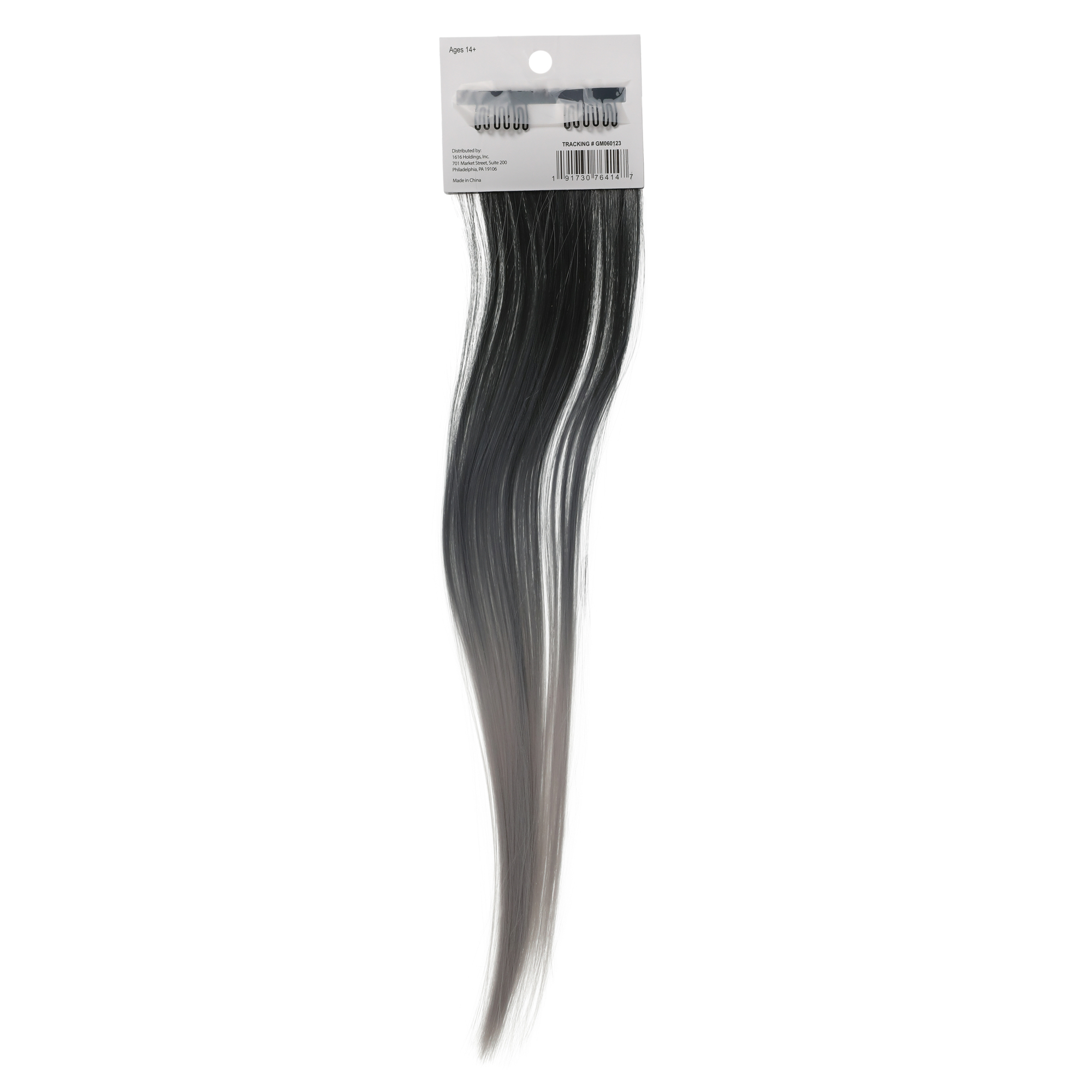 Clip-in Ombre Faux Hair Extensions 2-Count