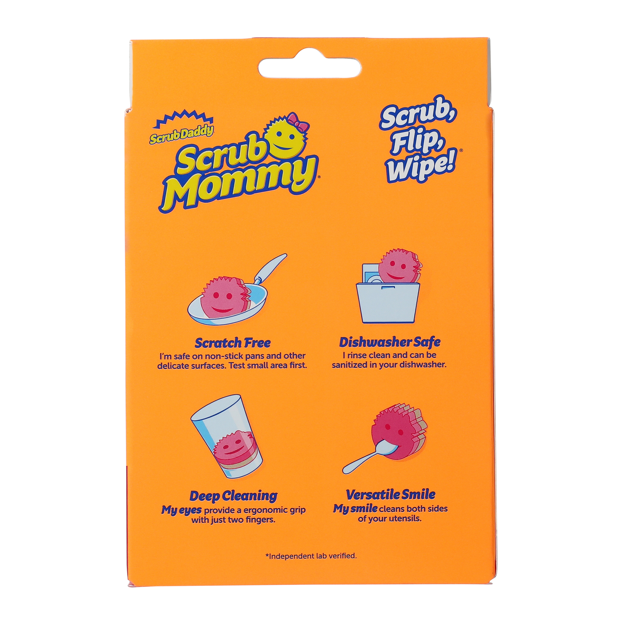 Scrub Mommy® Dual-Sided Scrubber + Sponge