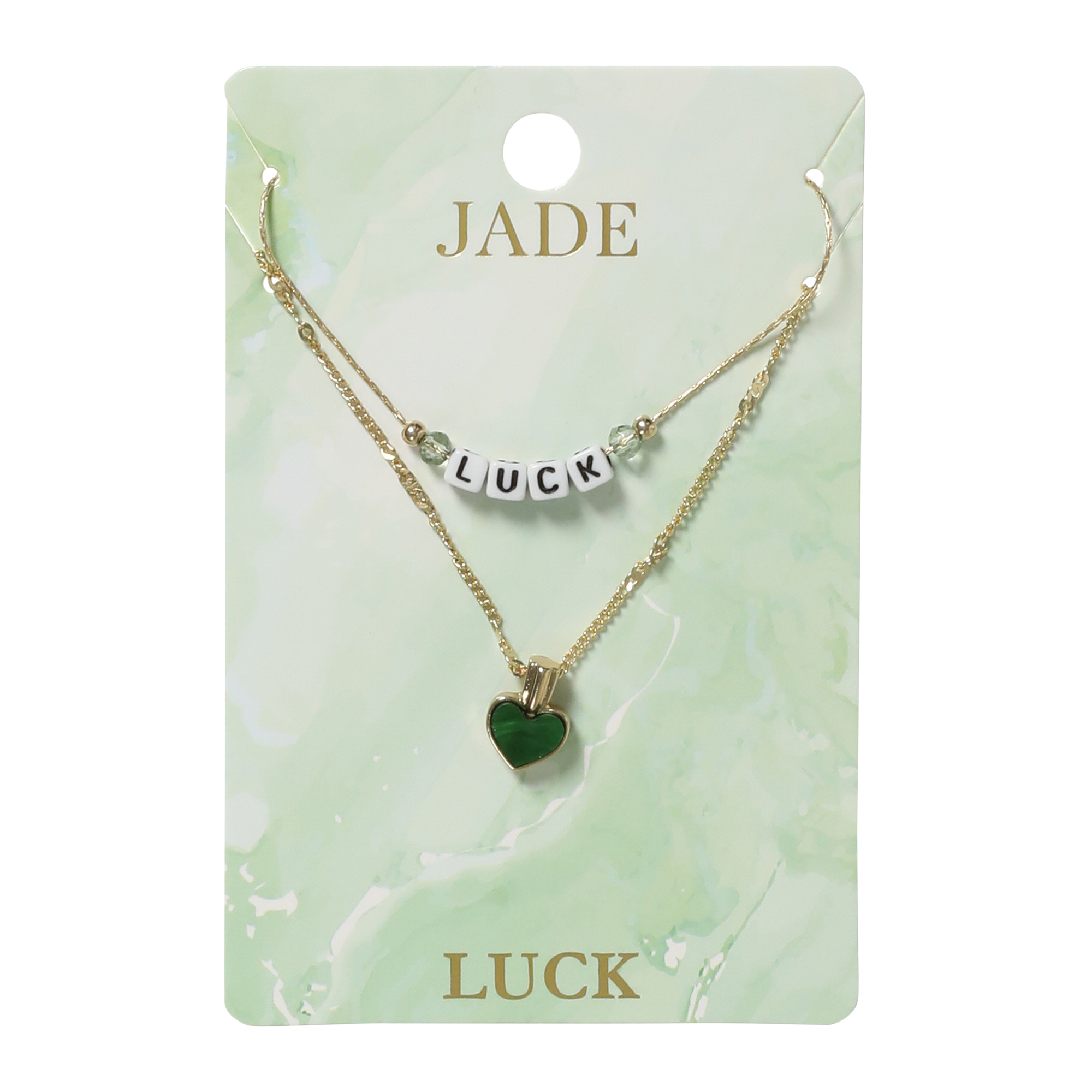 Layered Crystal Necklace 2-Piece Set