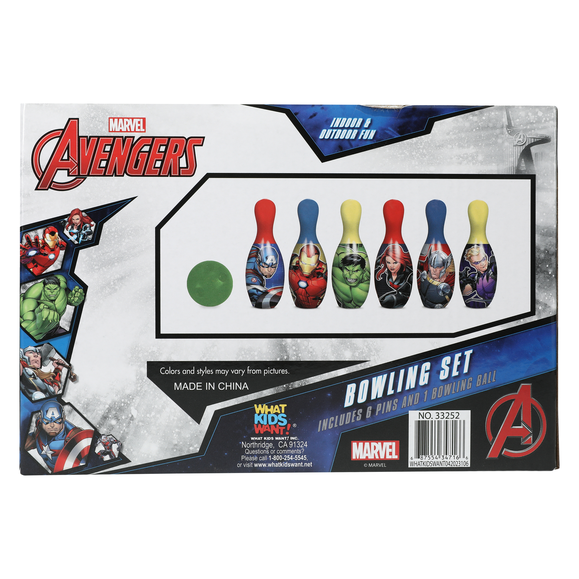 Character Bowling Set