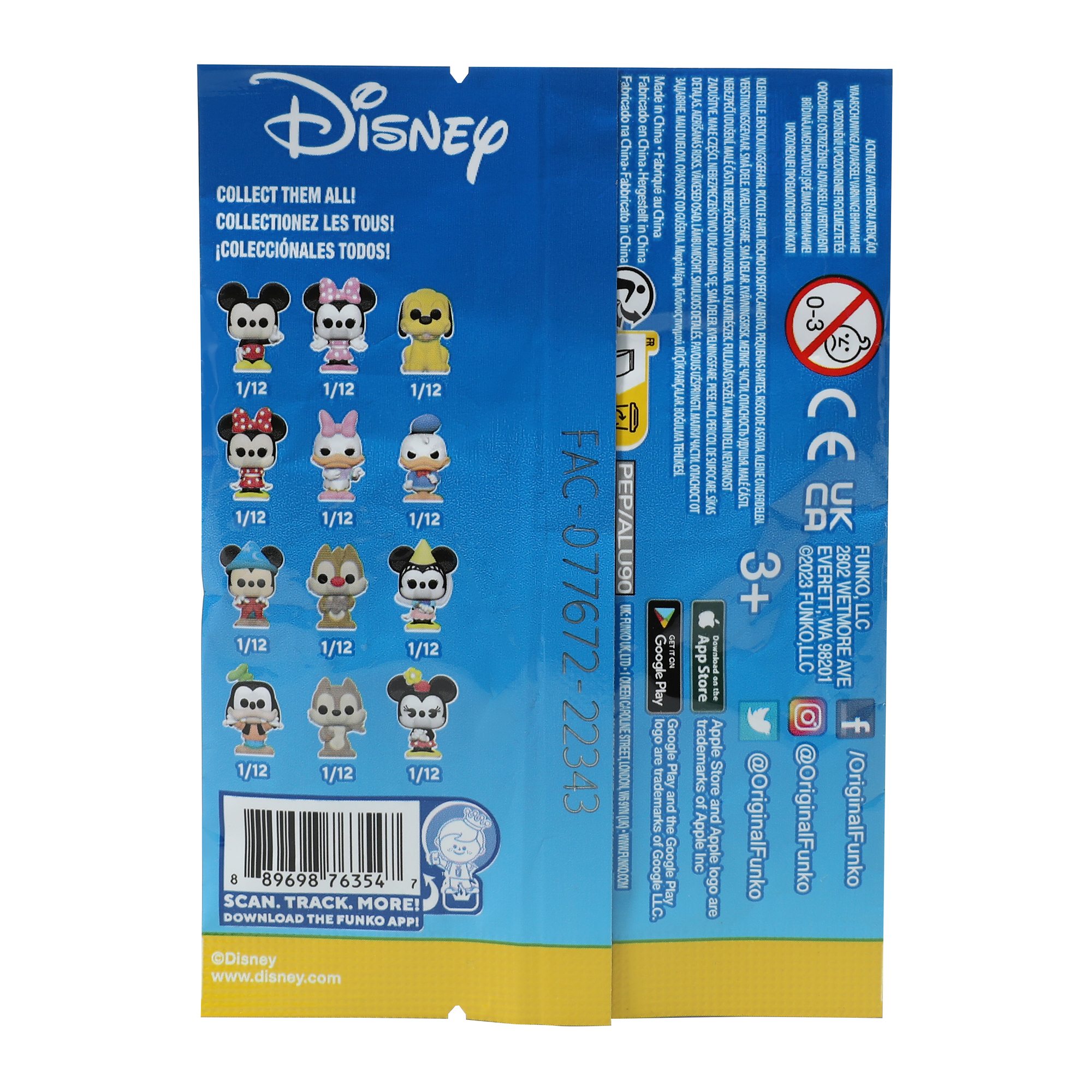 Funko Bitty Pop! Disney Vinyl Figure Blind Bag