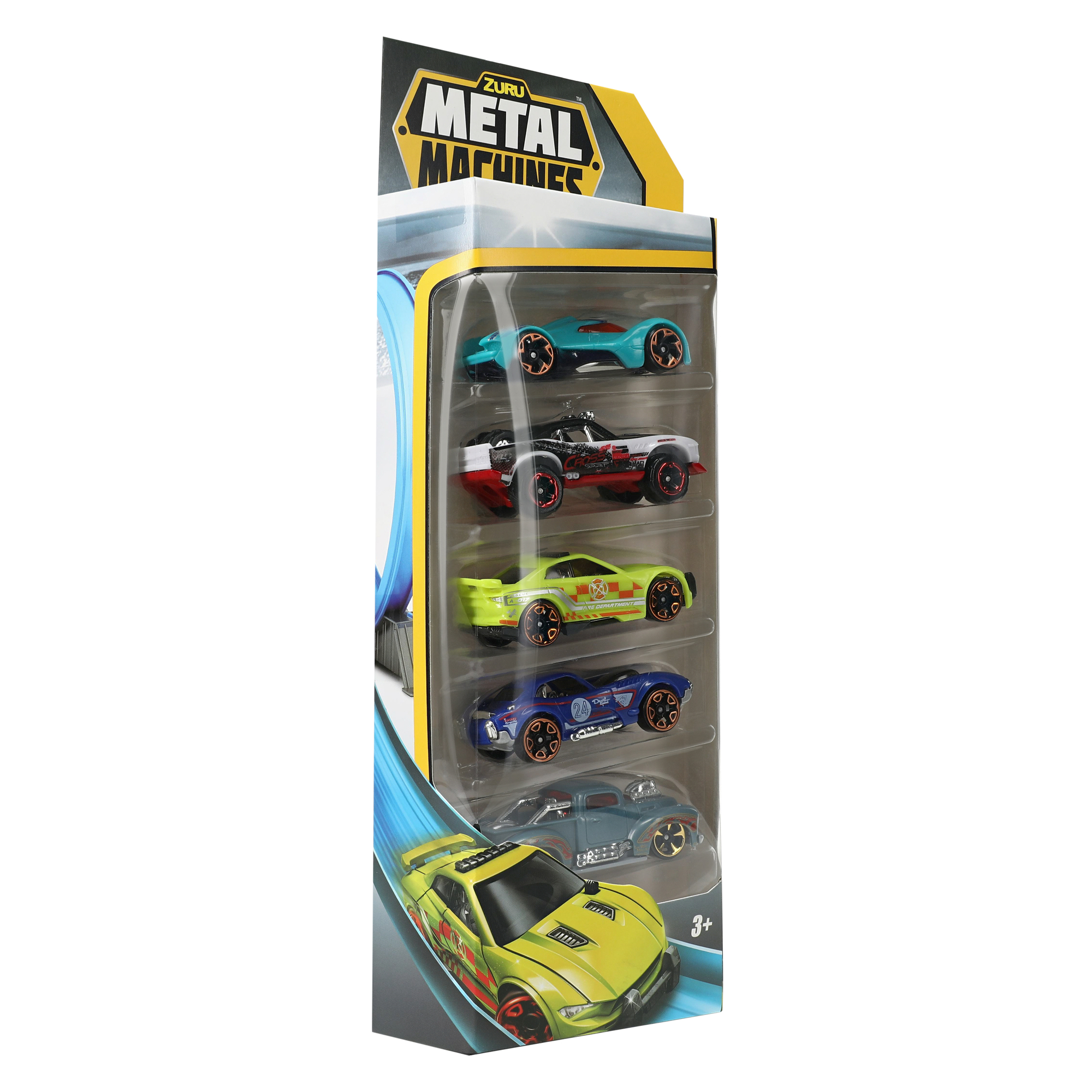 Zuru Metal Machines™ Race Cars 5-Count (Styles May Vary)