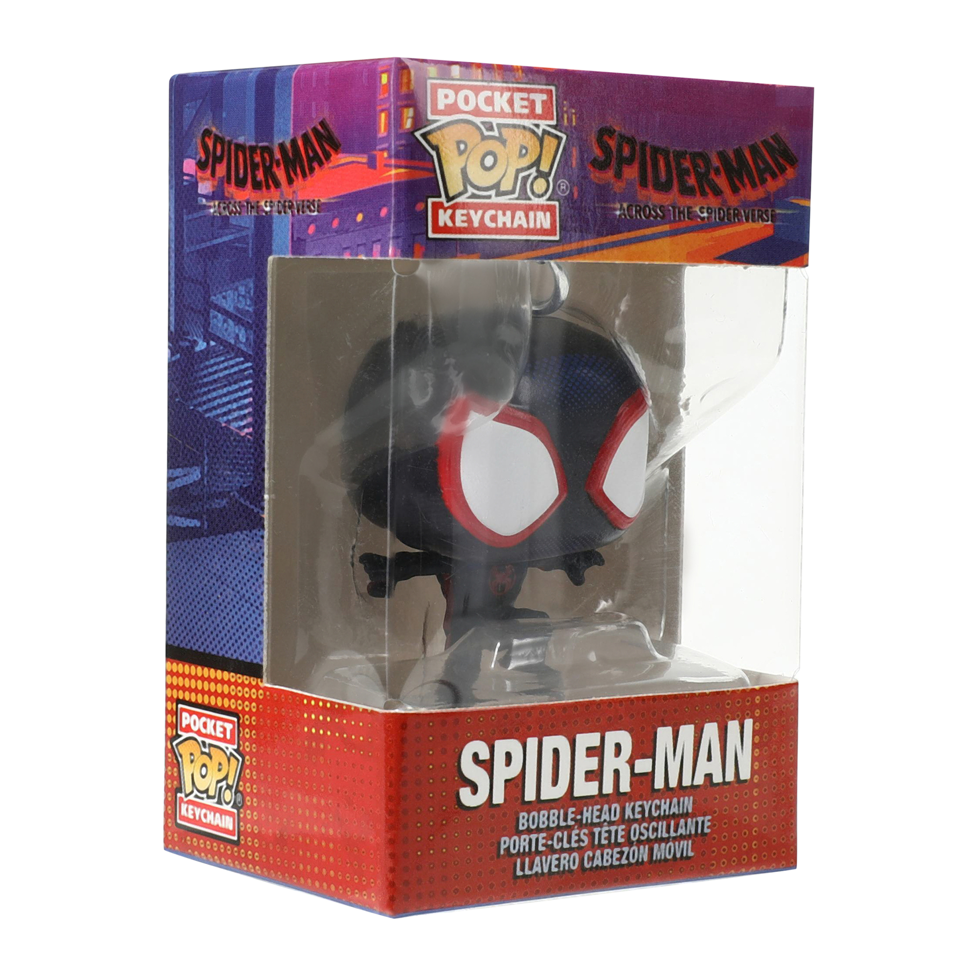 Funko Pop! Keychains Spider-Man Across The Spider-Verse Bobble-Head