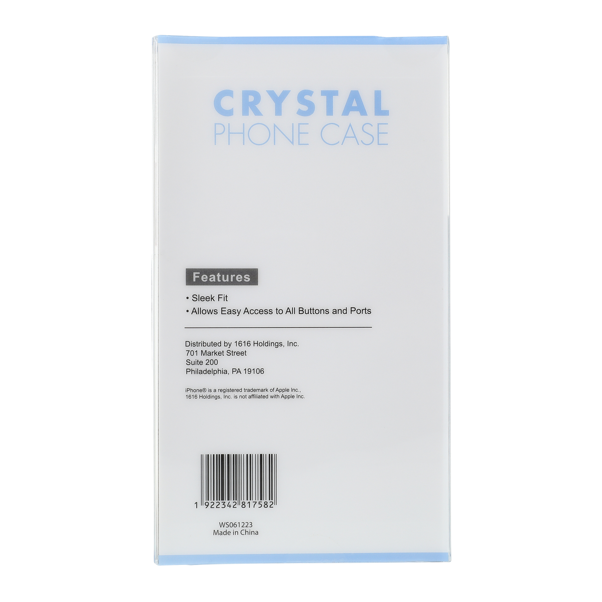 iPhone 14®/13® Crystal Phone Case