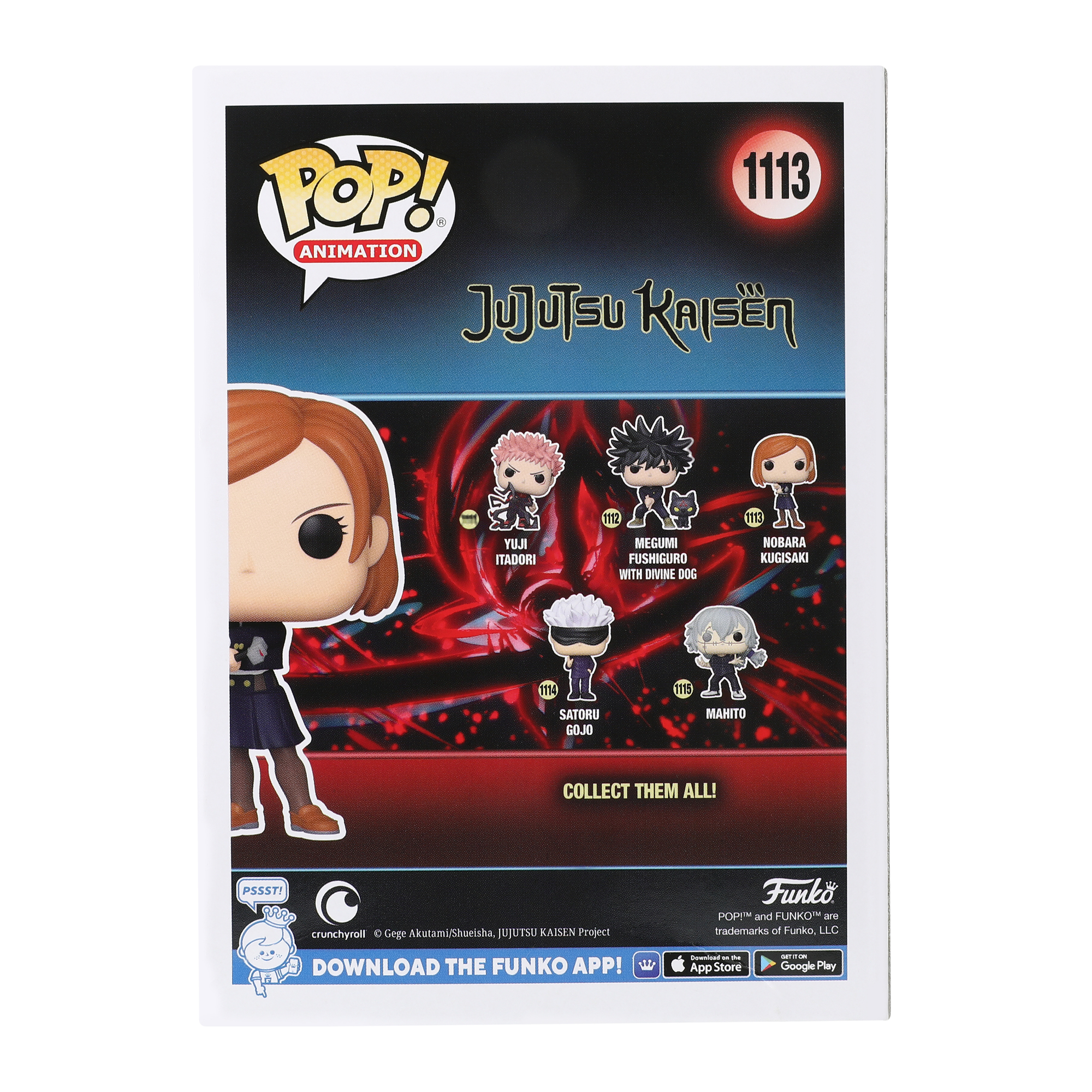 Funko Pop! Jujutsu Kaisen Nobara Kugisaki Vinyl Figure