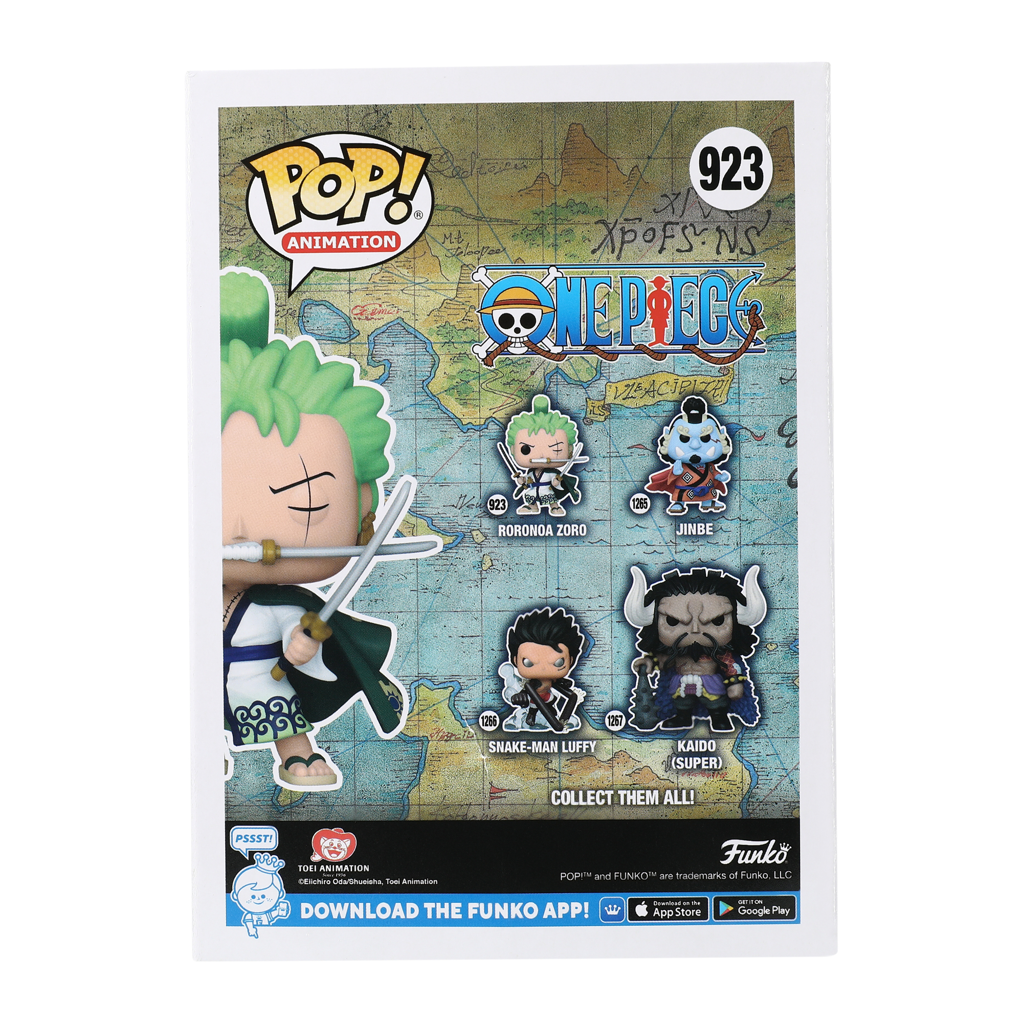 Funko Pop! One Piece Roronoa Zoro Vinyl Figure