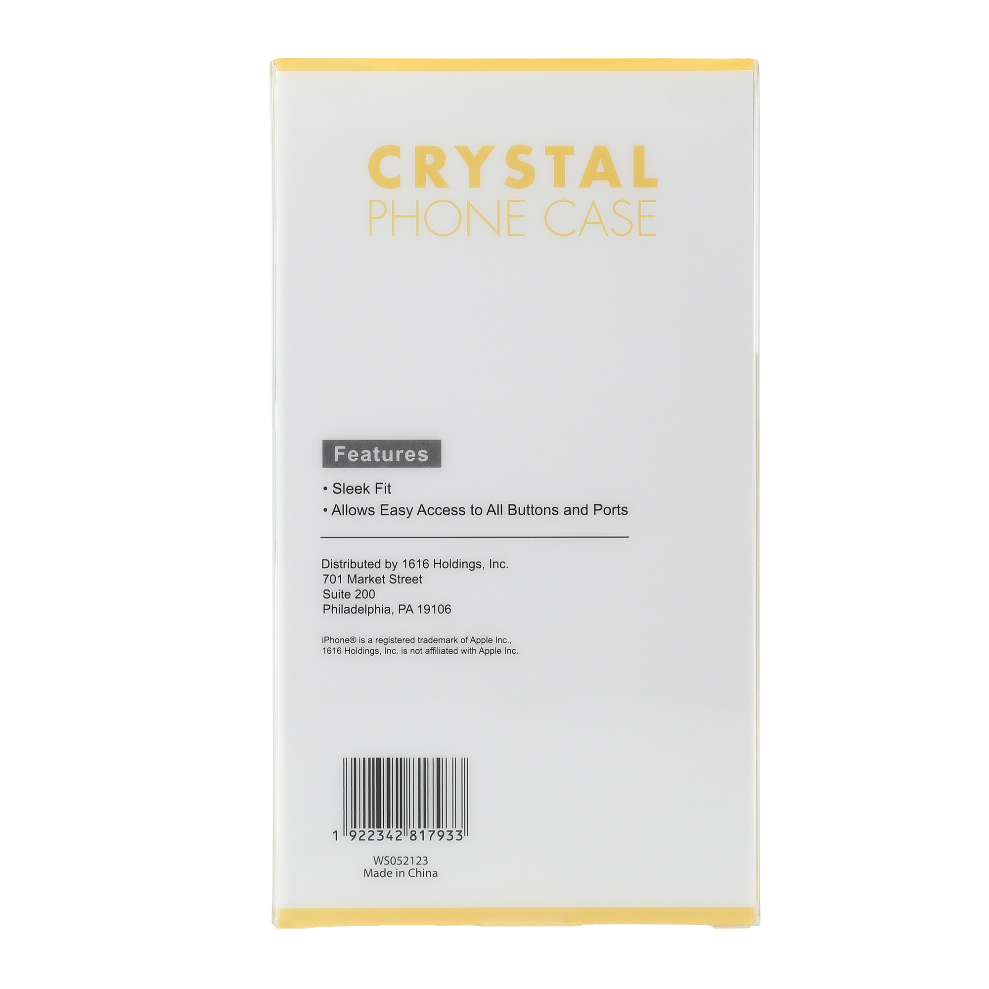 iPhone 14 Plus®/14 Pro Max® Crystal Phone Case