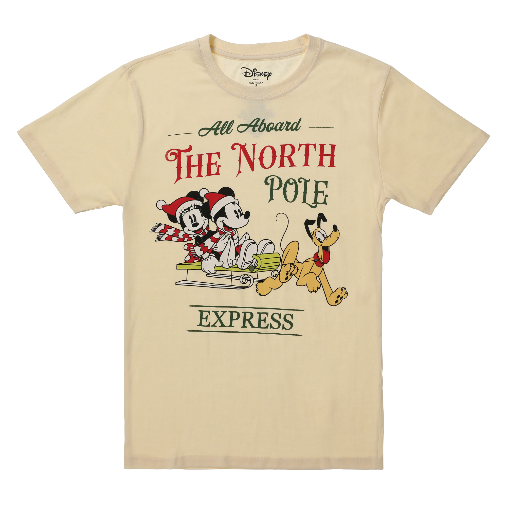 Mickey & Minnie North Pole Express Graphic Tee