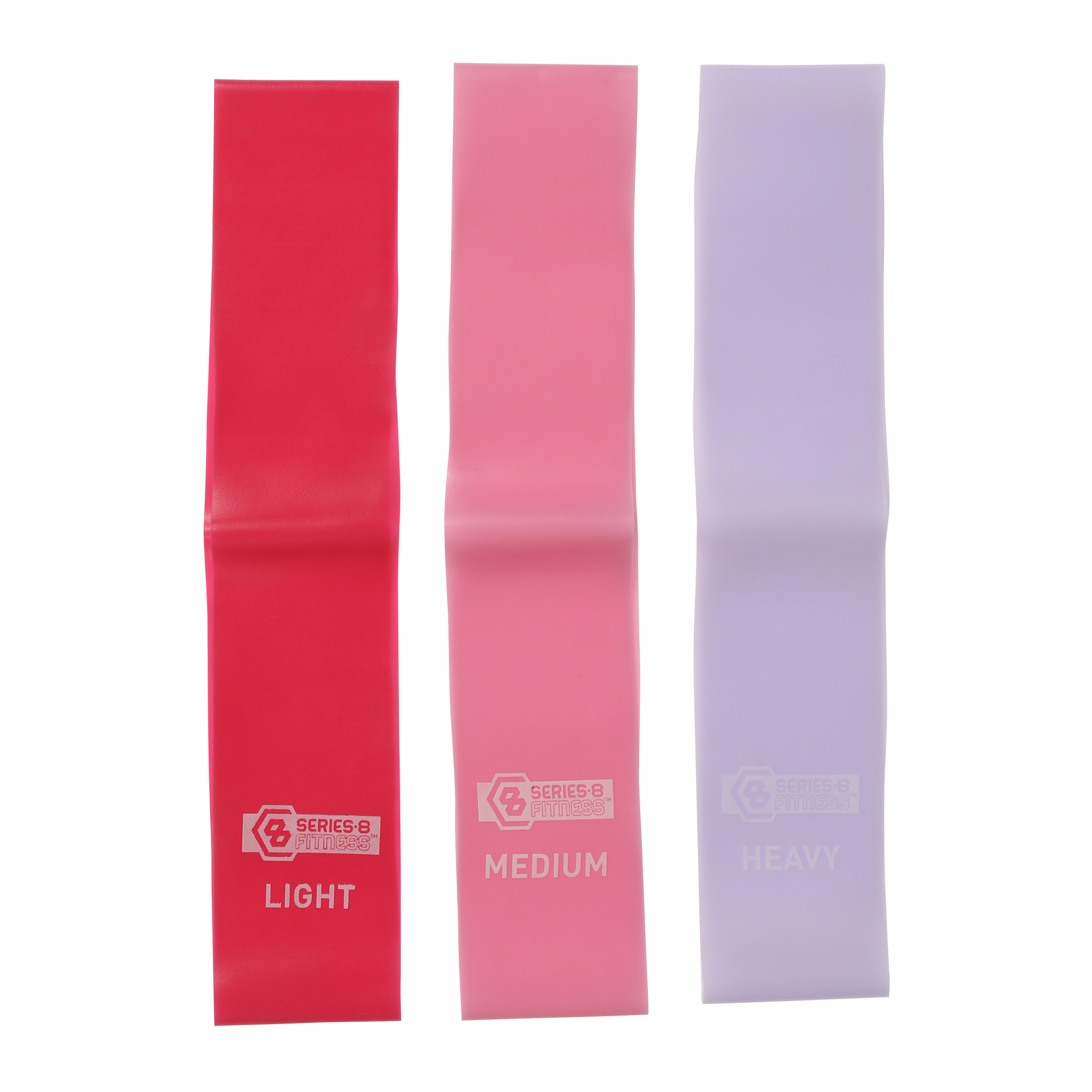 Series-8 Fitness™ Mini Resistance Bands 3-Count