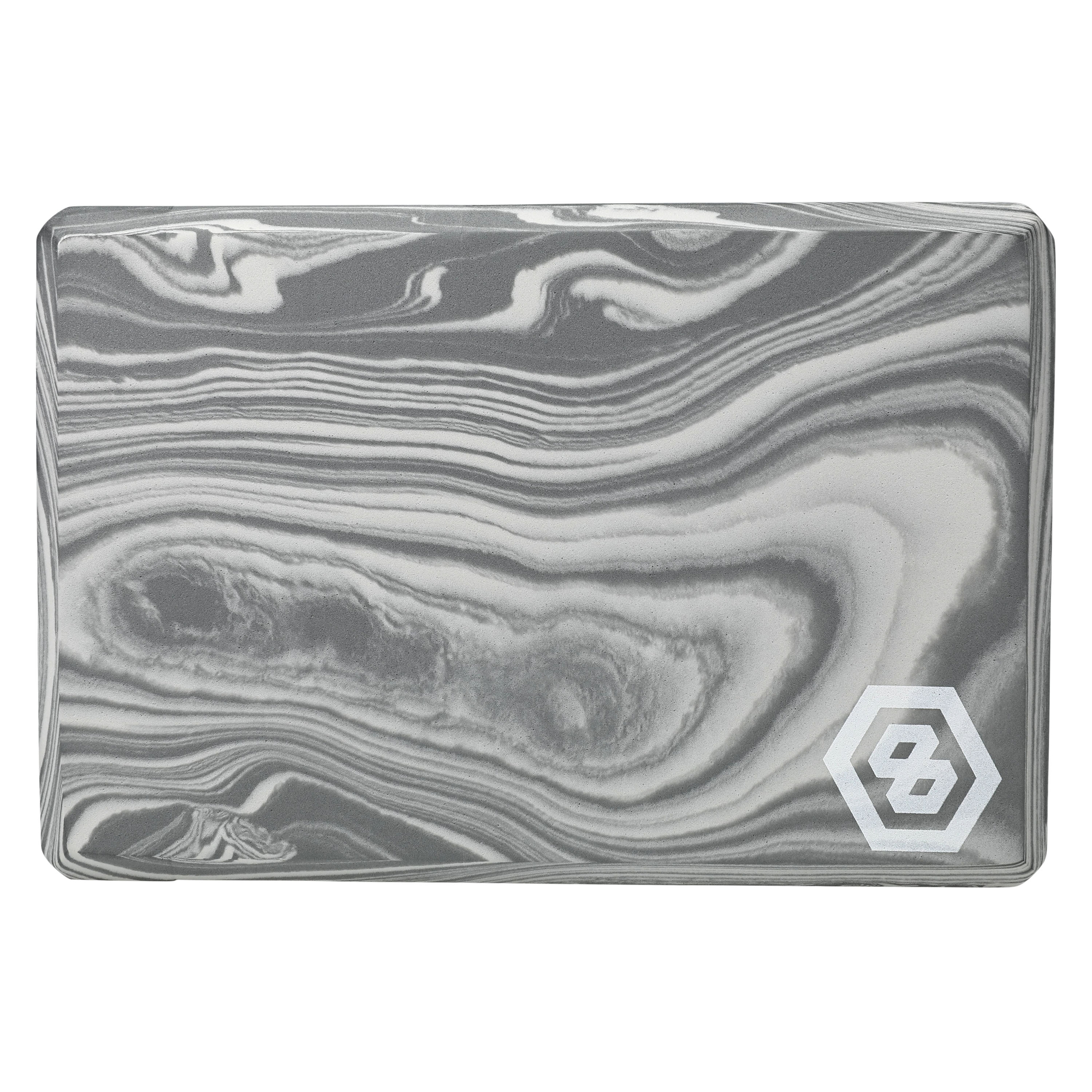 Series-8 Fitness™ Marble Print Yoga Block
