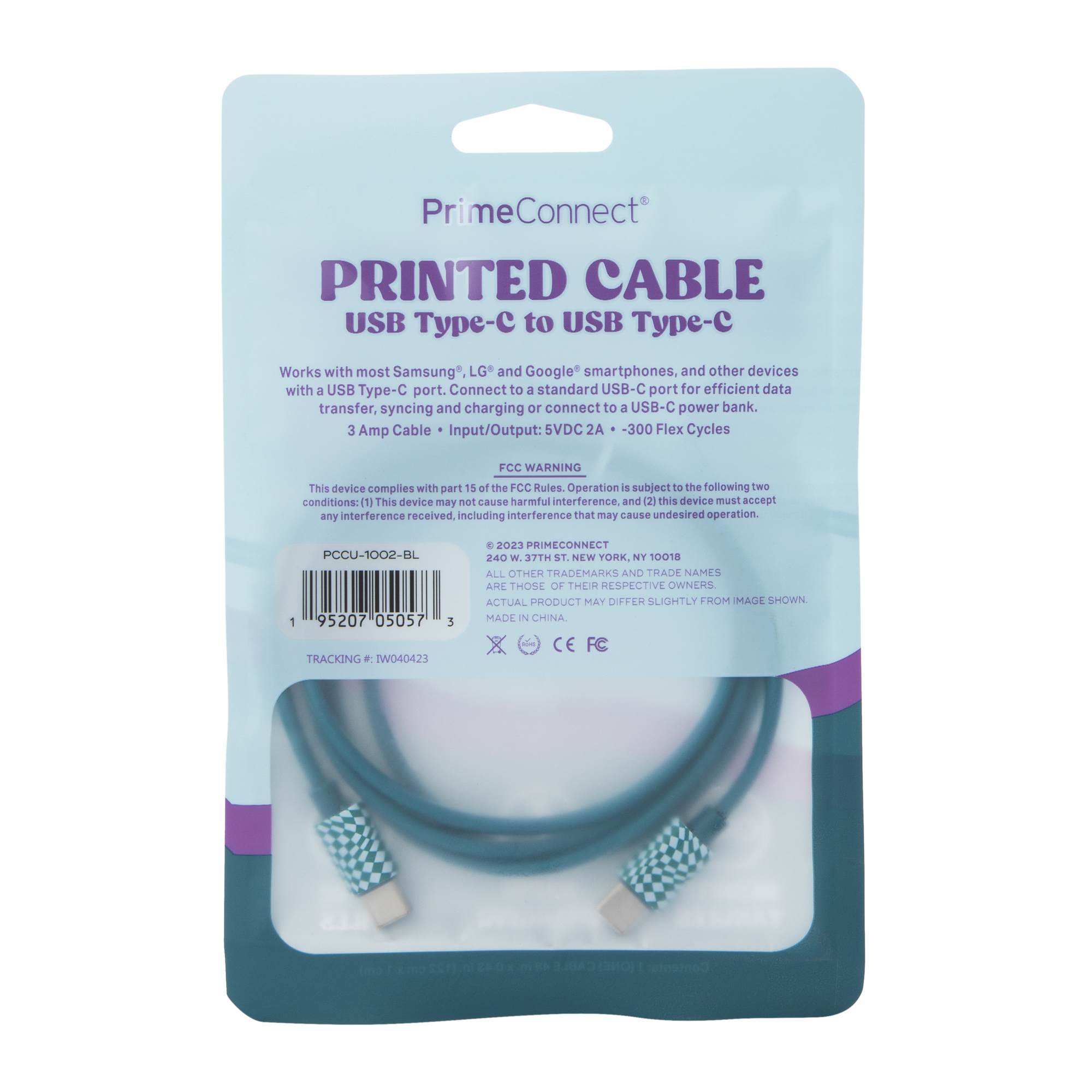 4ft Printed USB-C Cable