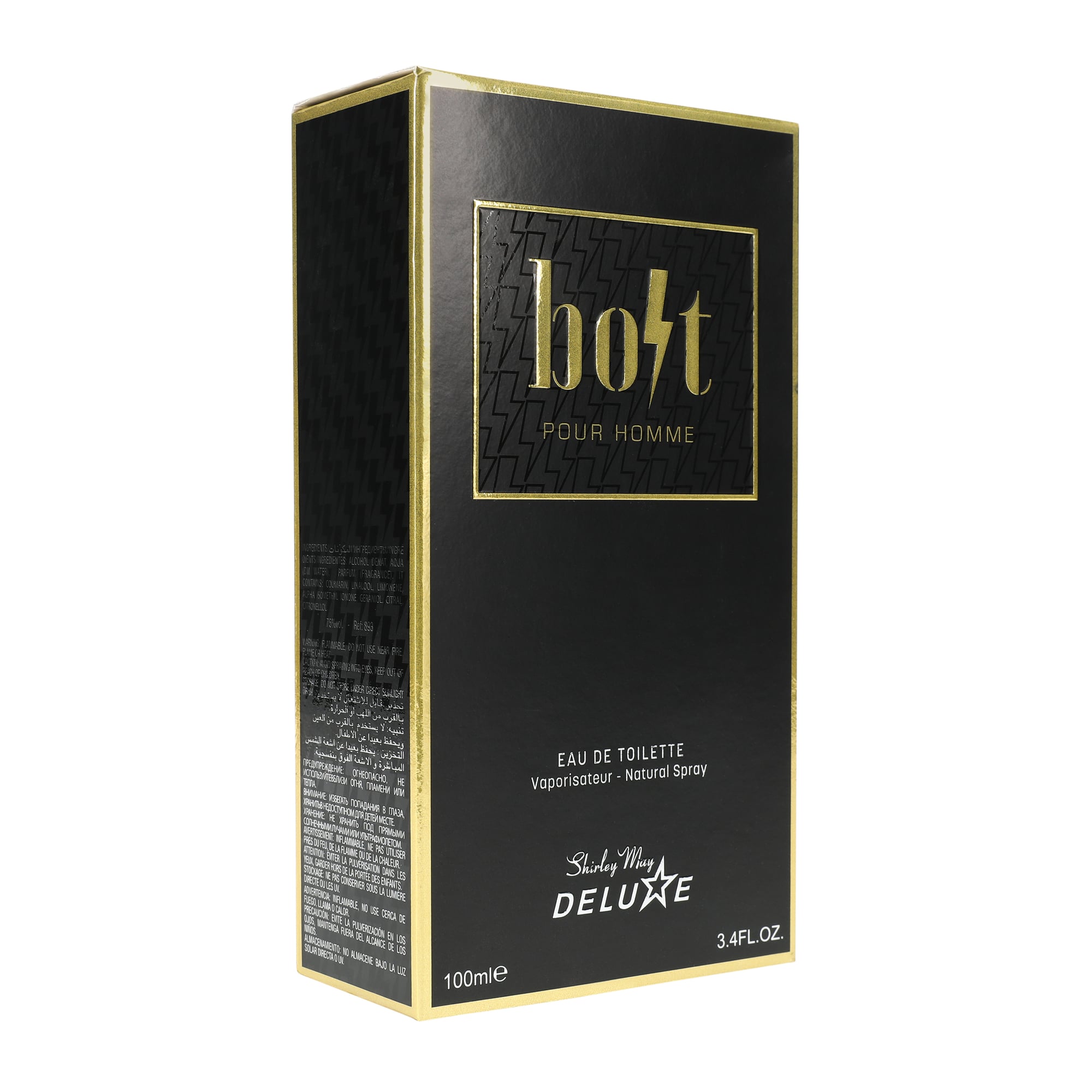 Bolt Eau De Toilette By Shirley May Deluxe 3.4 Fl.oz
