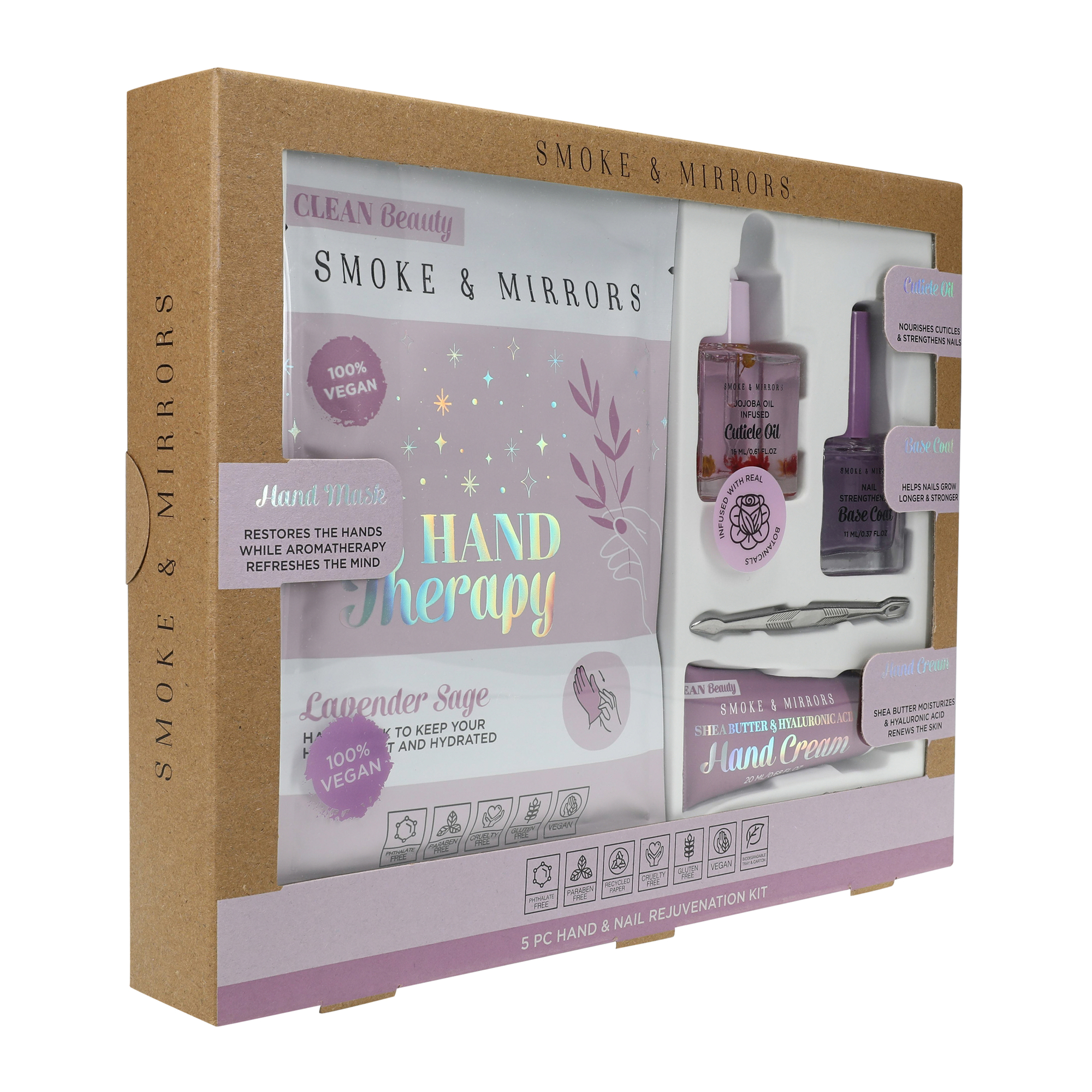 Smoke & Mirrors Hand & Nail Kit 5-Piece