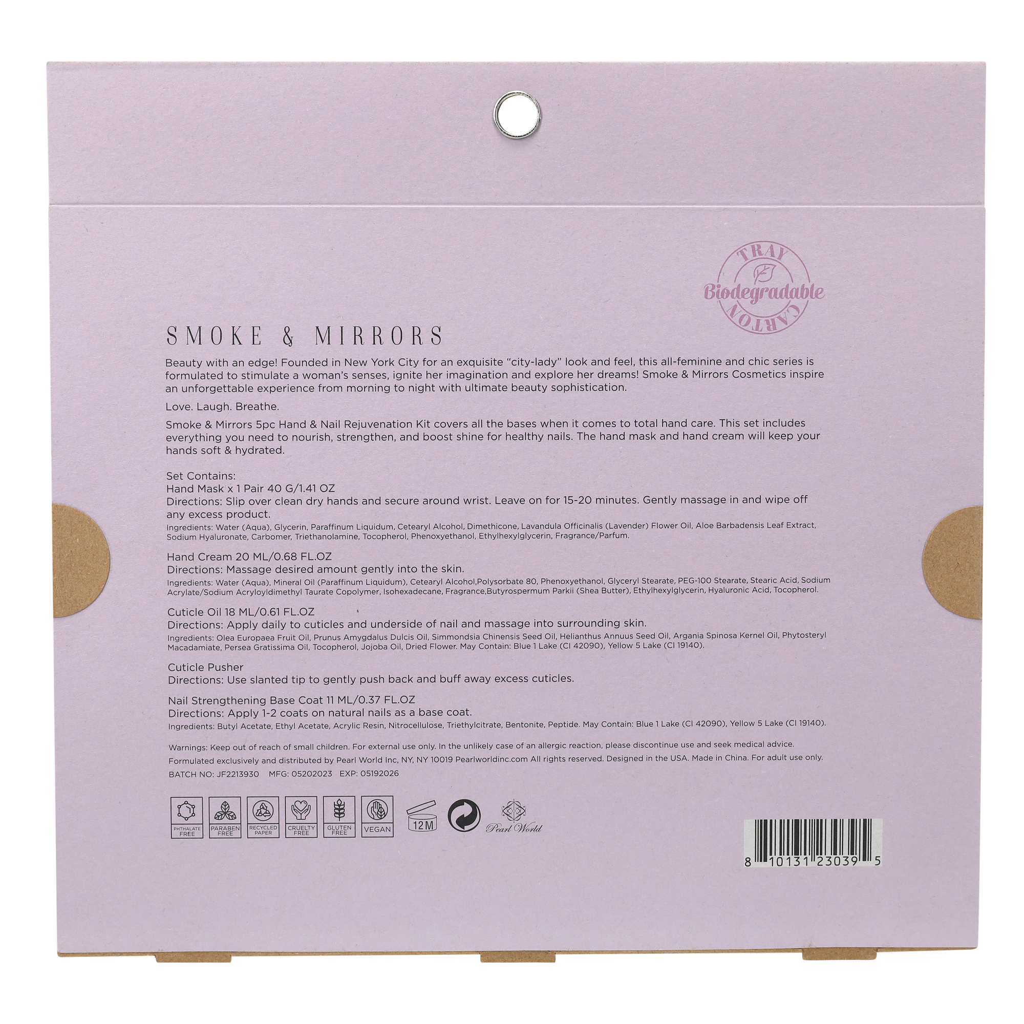 Smoke & Mirrors Hand & Nail Kit 5-Piece