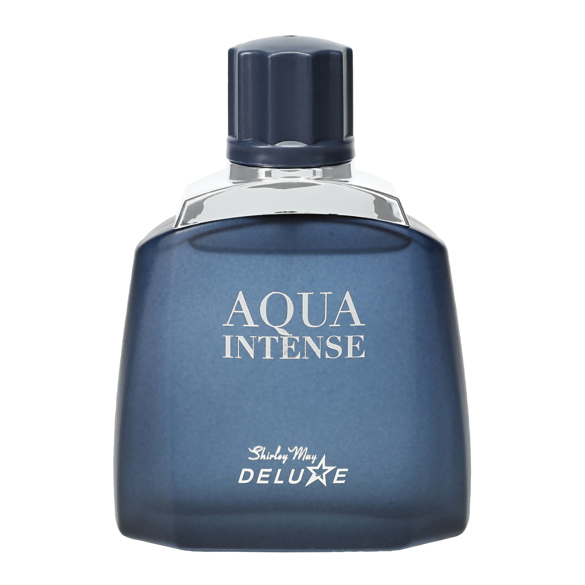Aqua intense Eau De Toilette By Shirley May Deluxe 3.4 Fl.oz