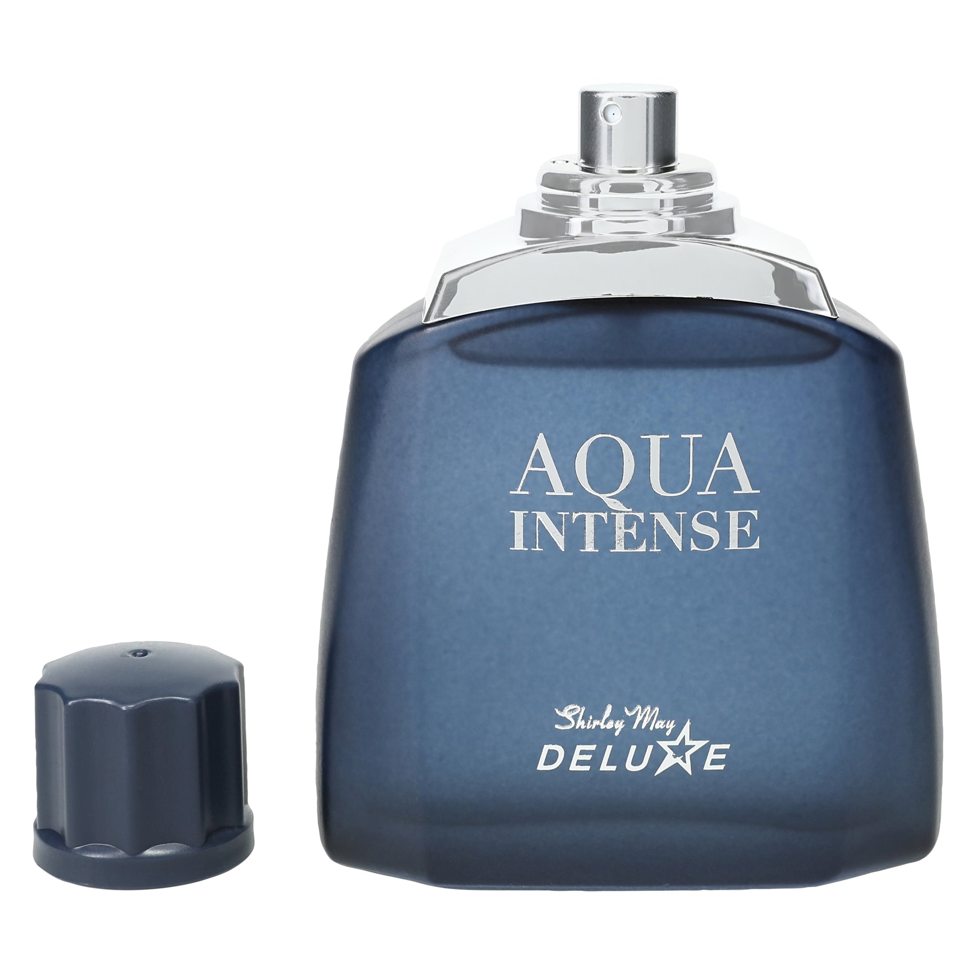 Aqua intense Eau De Toilette By Shirley May Deluxe 3.4 Fl.oz
