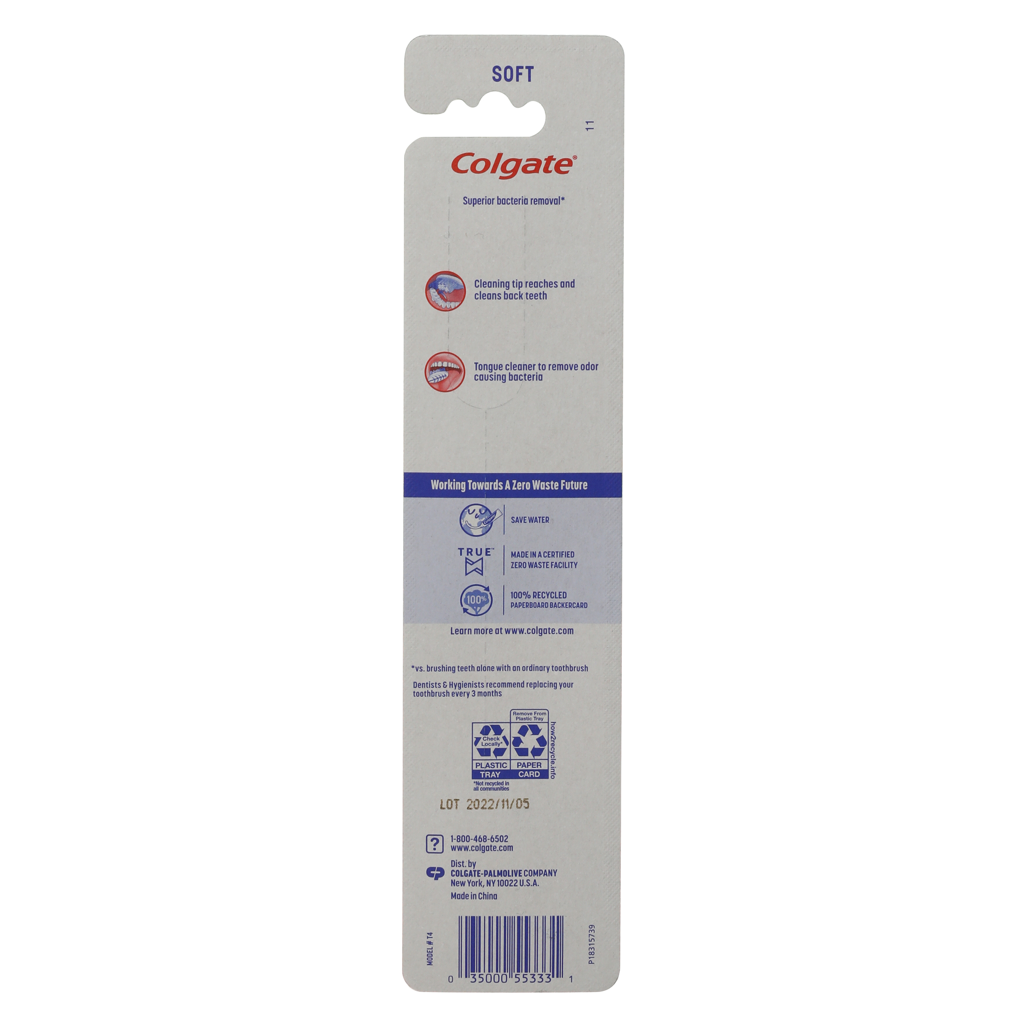 Colgate® Plus Clean & Fresh Soft Toothbrushes 2-Count (Styles May Vary)