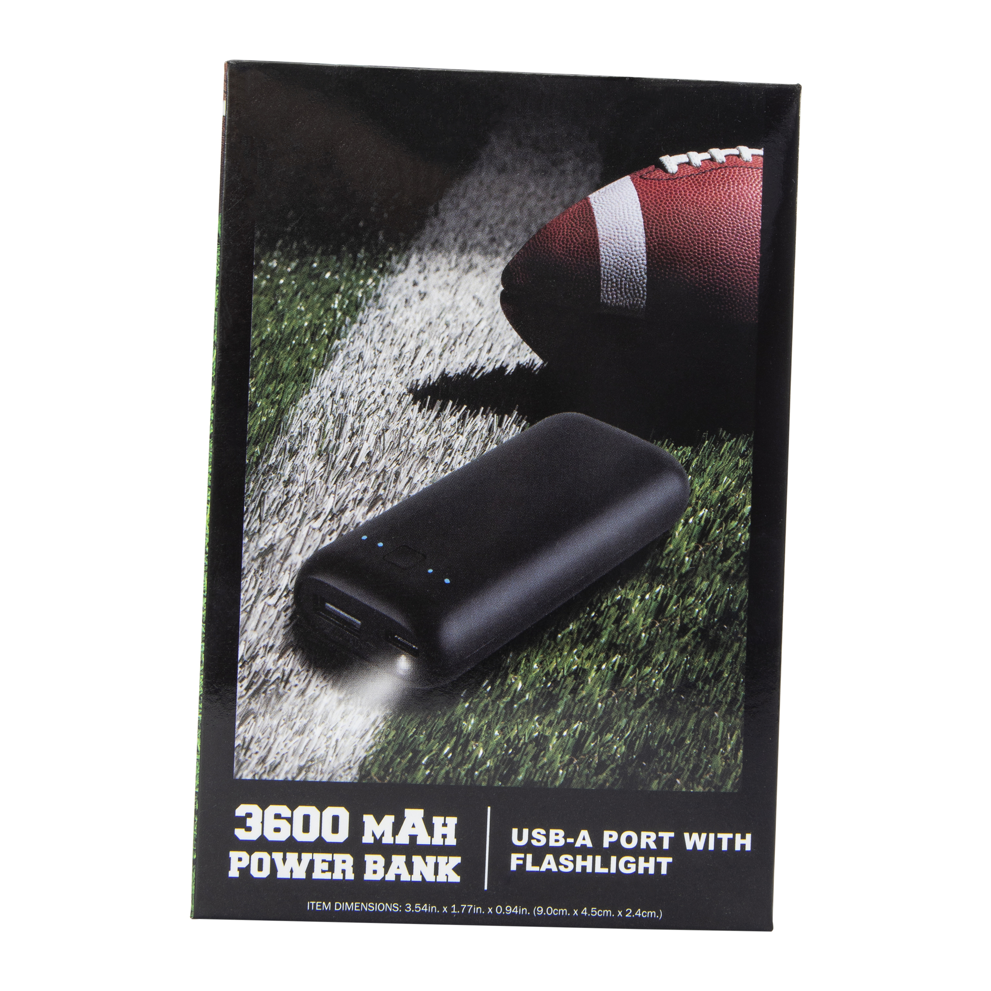 3600mAh Power Bank Charger With Flashlight