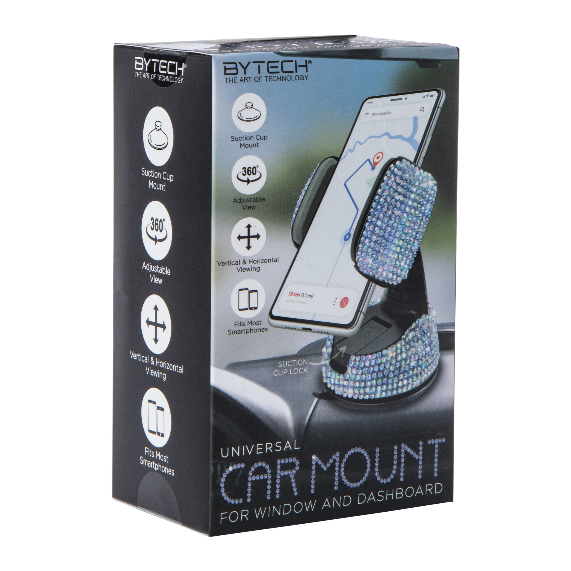 Universal Smartphone Bling Car Mount