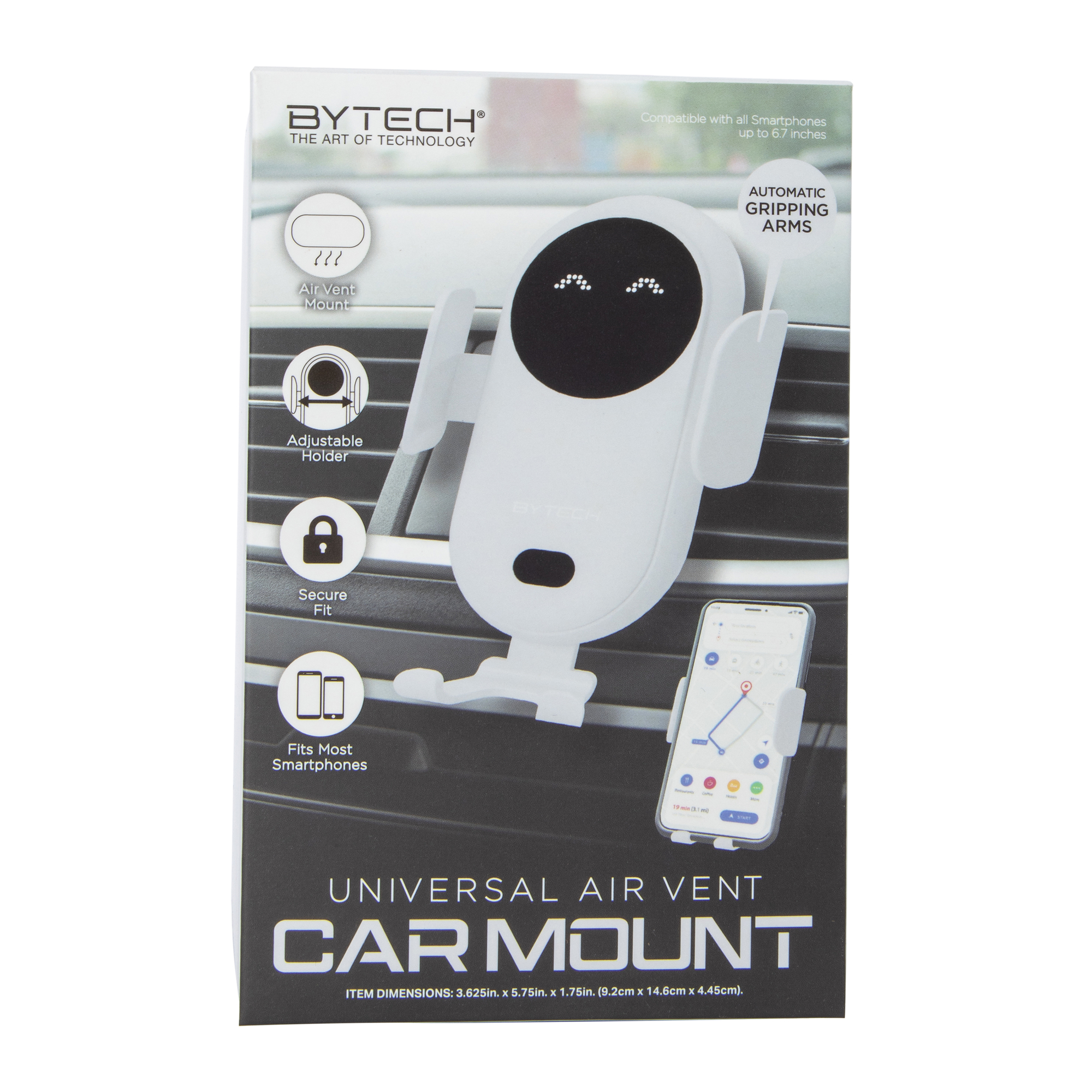 Robot Universal Smart Phone Air Vent Car Mount