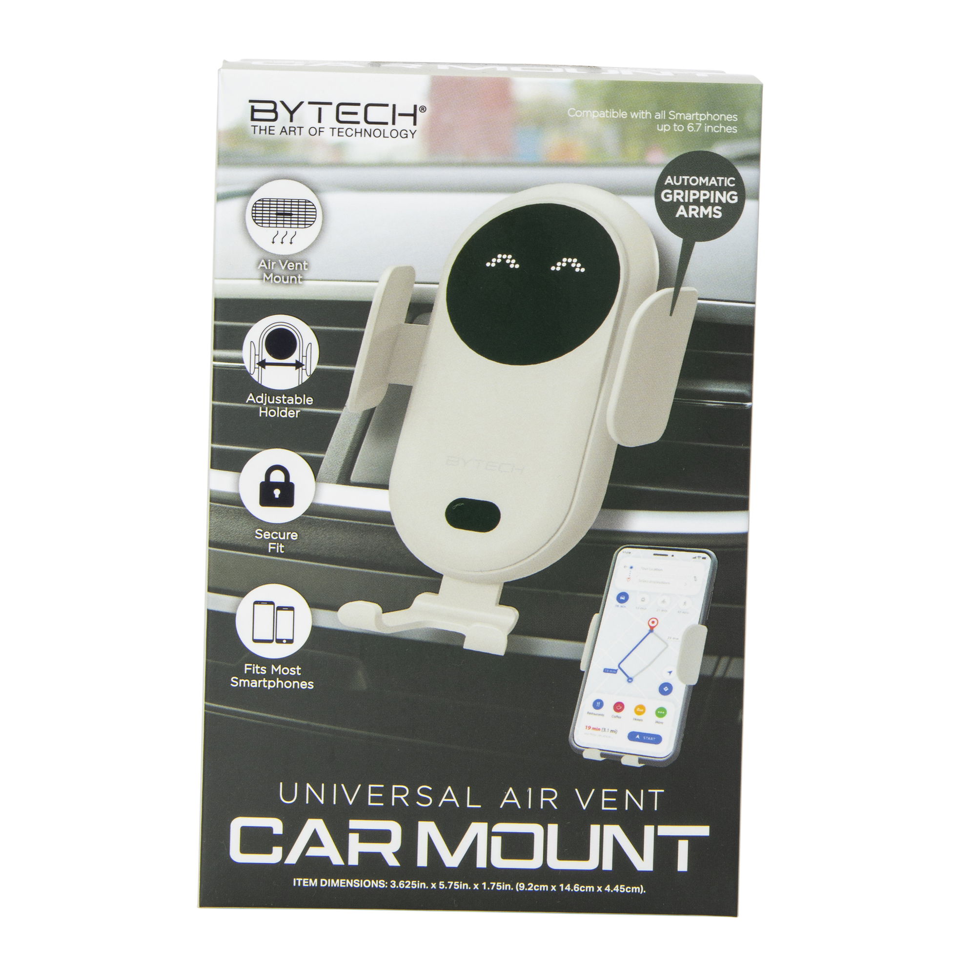 Robot Universal Smartphone Air Vent Car Mount