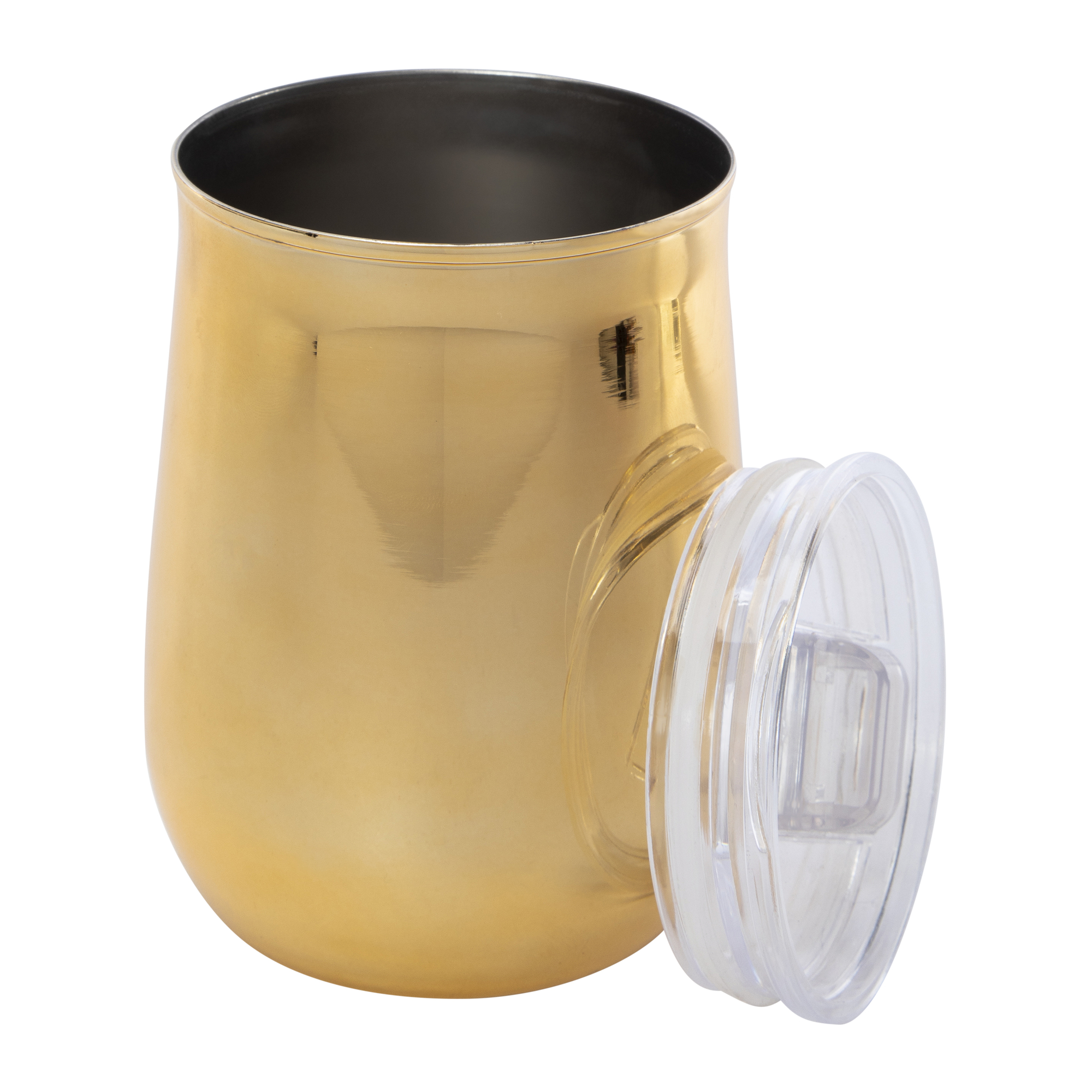Electroplated Tumbler Cup With Lid 17oz