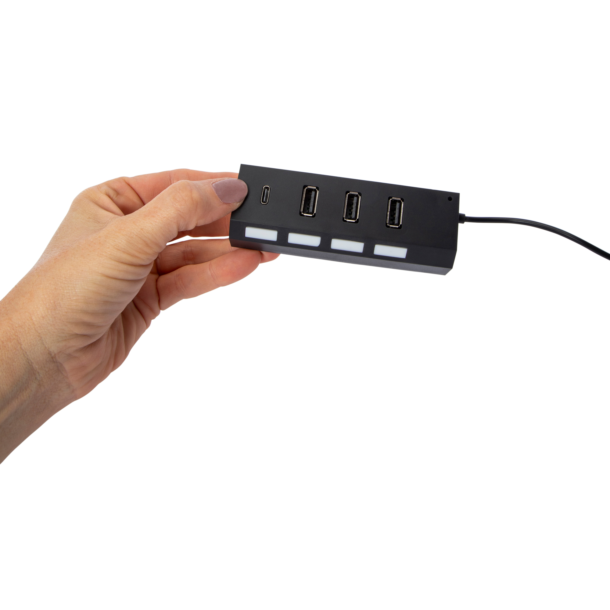 Hub USB-C 4 Puertos Multiplica Tus Conexiones al Maximo Mercablo 3