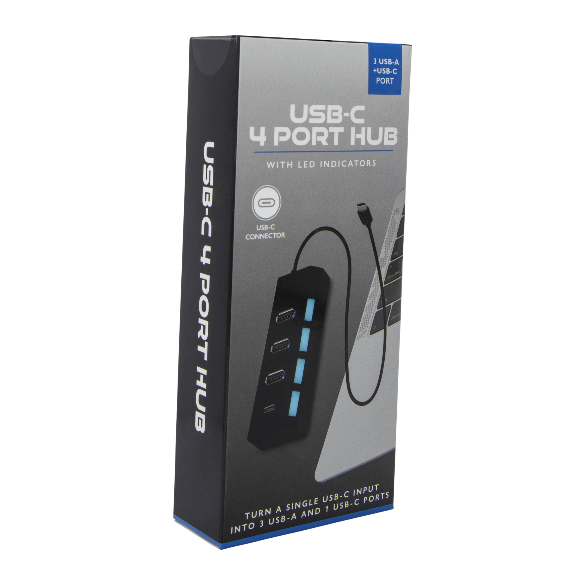 Hub USB-C 4 Puertos Multiplica Tus Conexiones al Maximo Mercablo 5