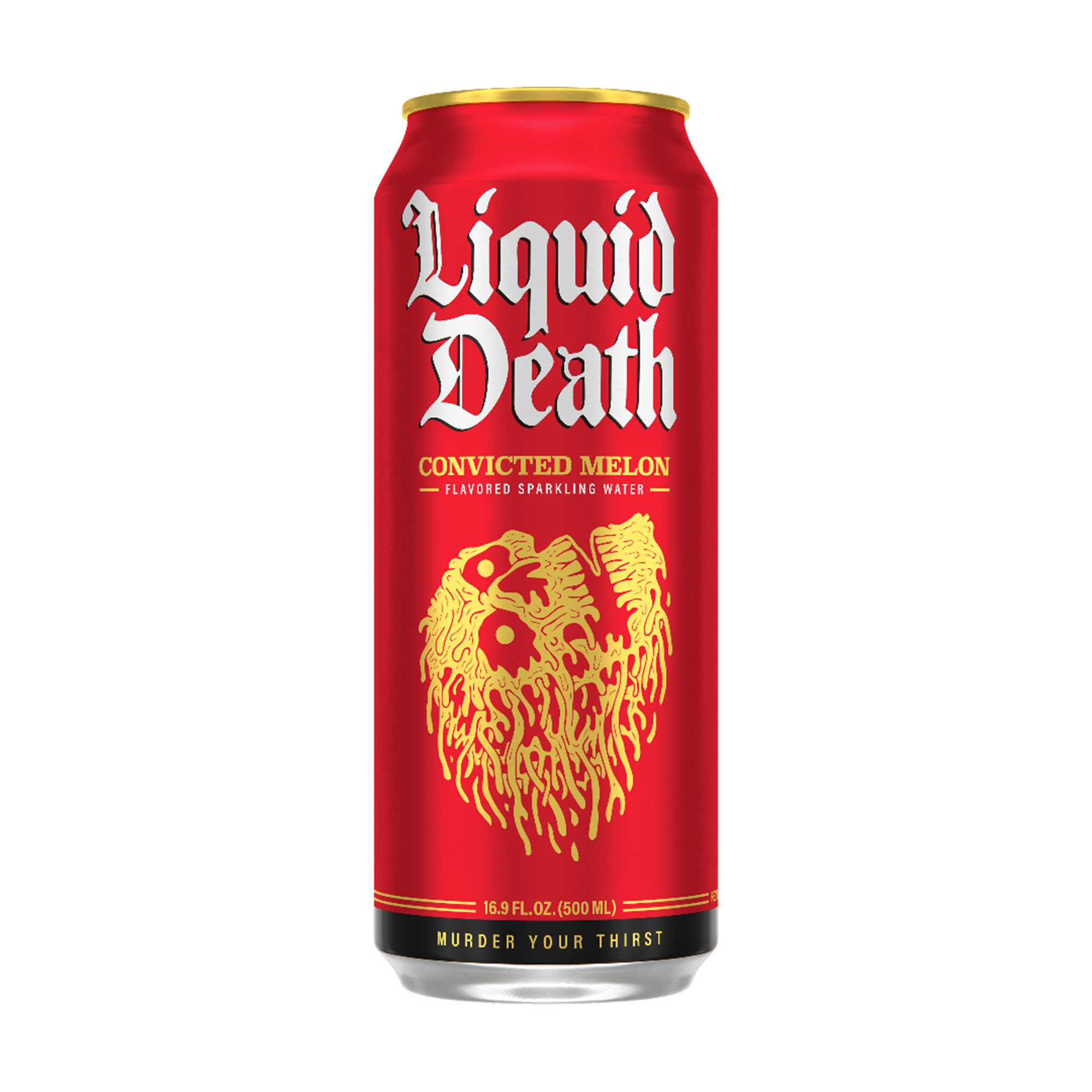Liquid Death Convicted Melon Flavored Sparkling Water 16.9 Fl.oz