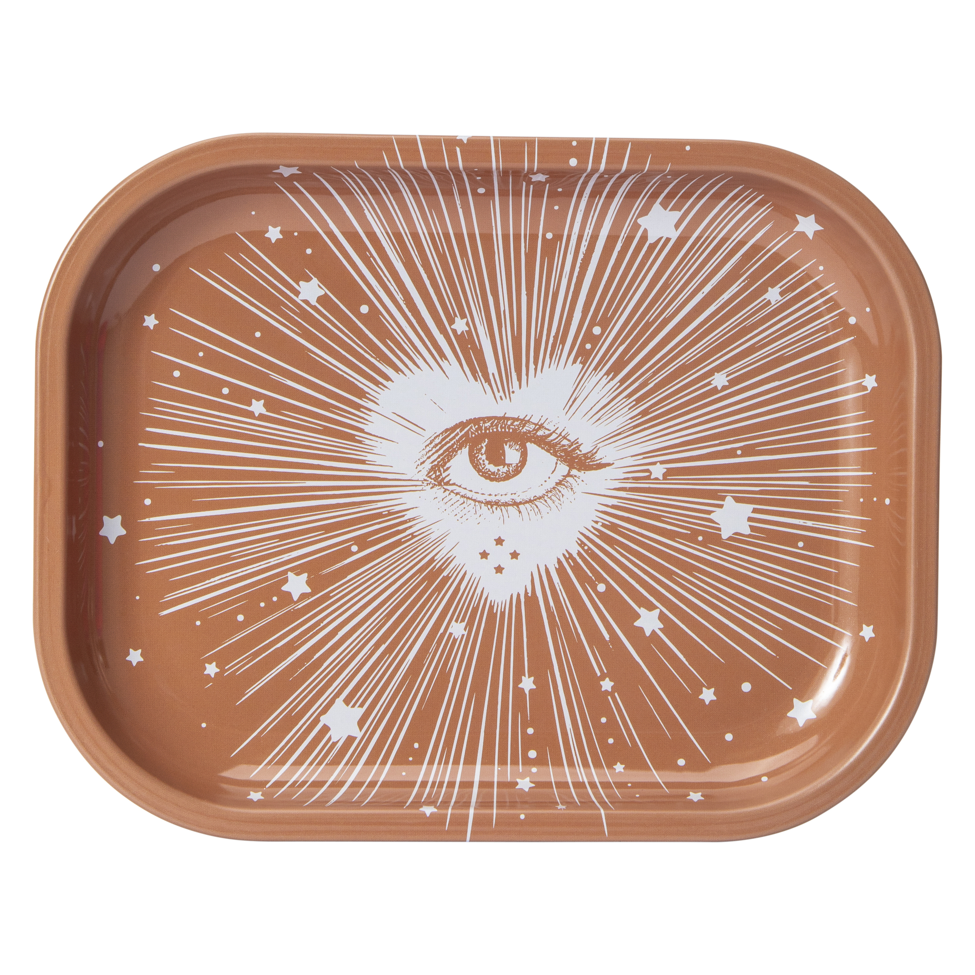 Small Decorative Tray With Print 7in x 5.5in