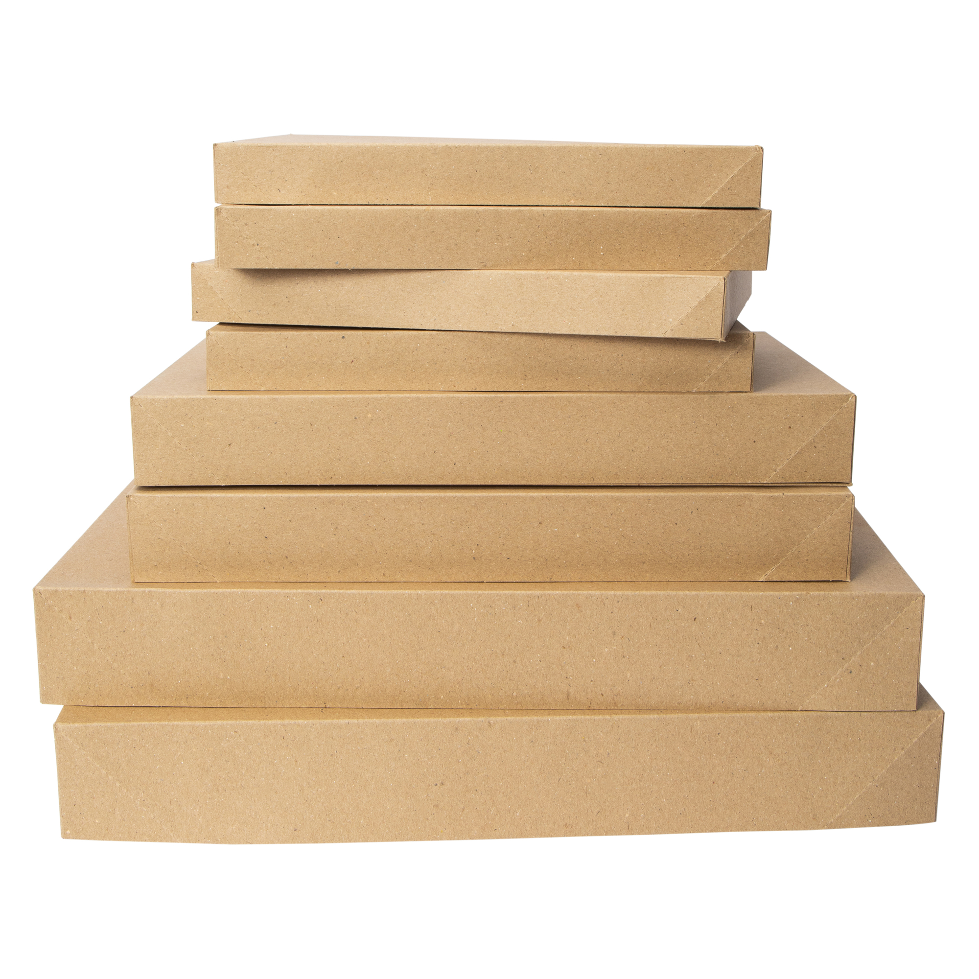 Holiday Gift Boxes 8-Count - Kraft