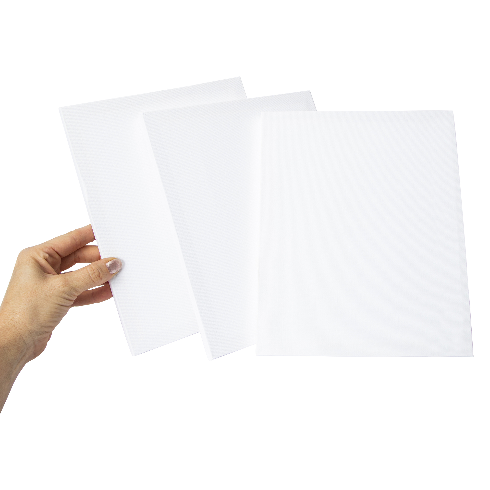 8in x 10in Stretched Canvas 3-Count