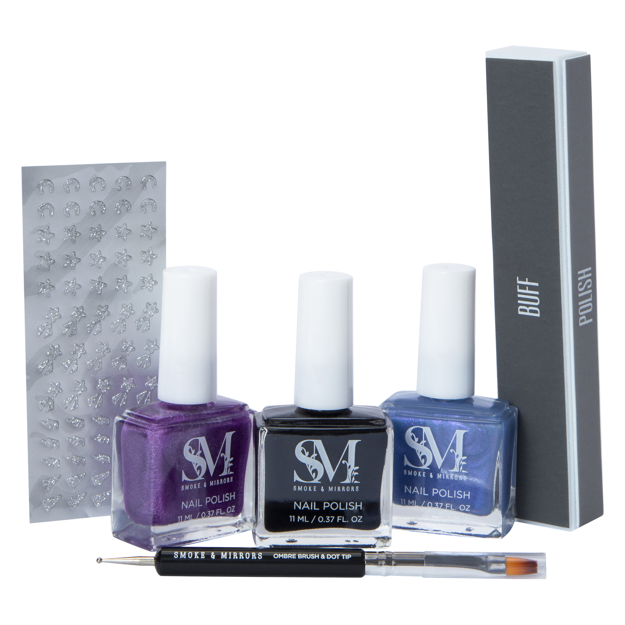 Smoke & Mirrors Nail Art 6-Piece Set