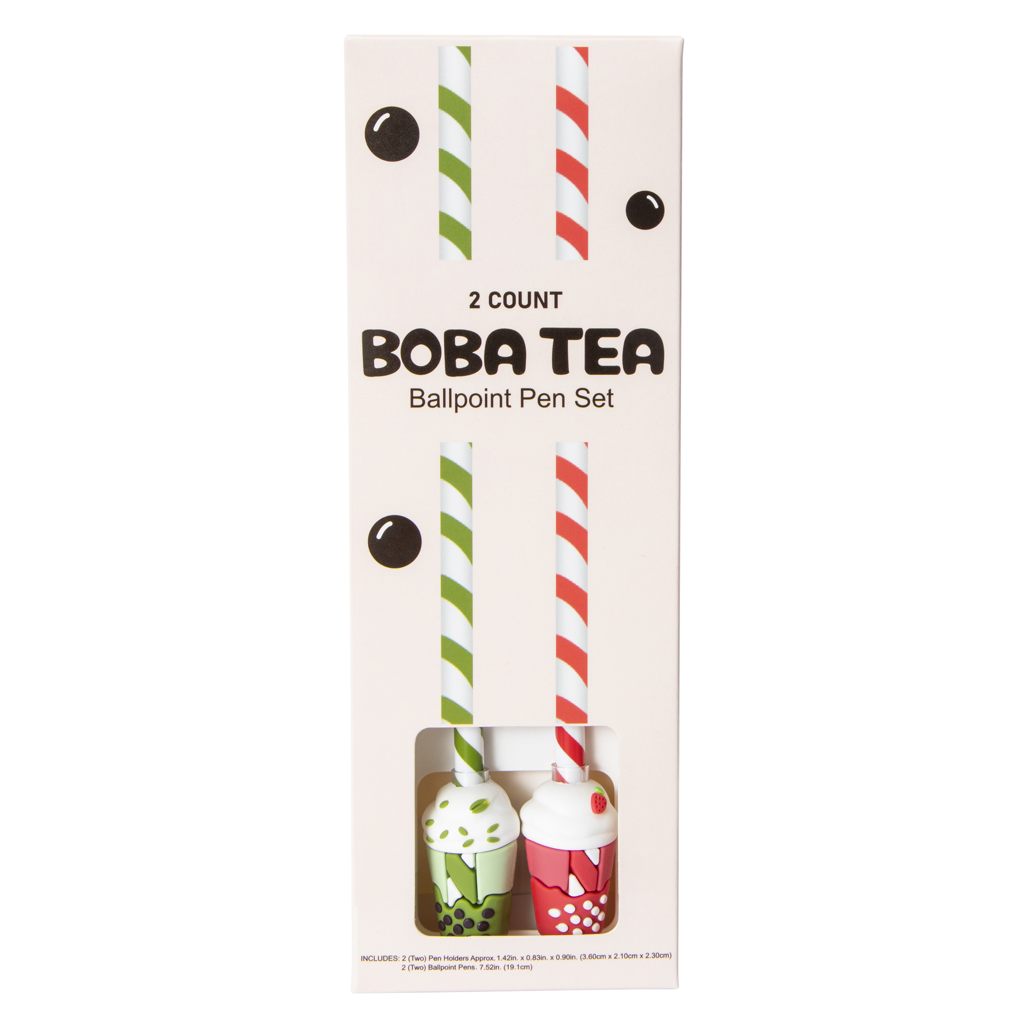 Kawaii Ballpoint Pens & Holders Set